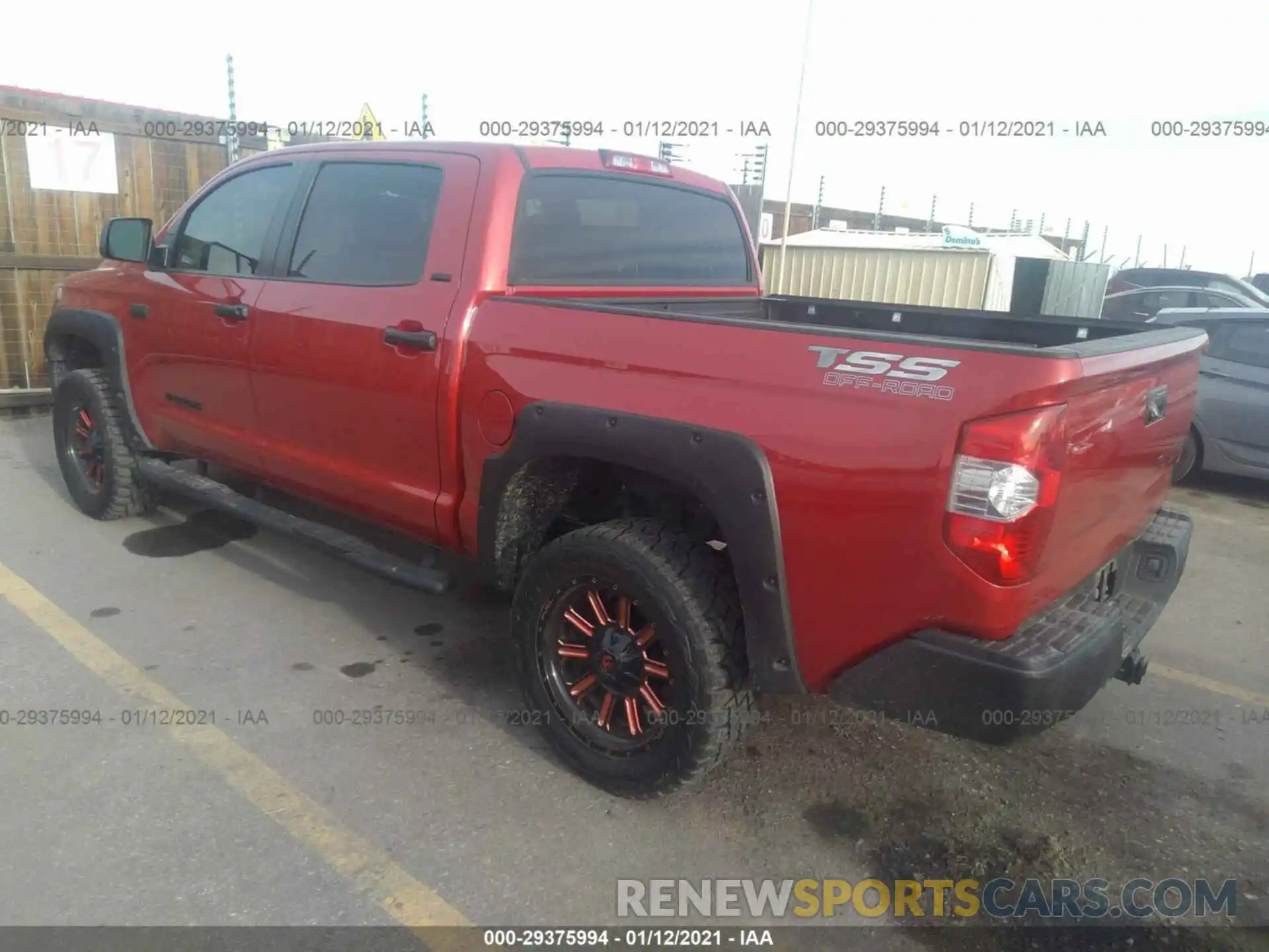 3 Photograph of a damaged car 5TFEY5F11KX252619 TOYOTA TUNDRA 2WD 2019