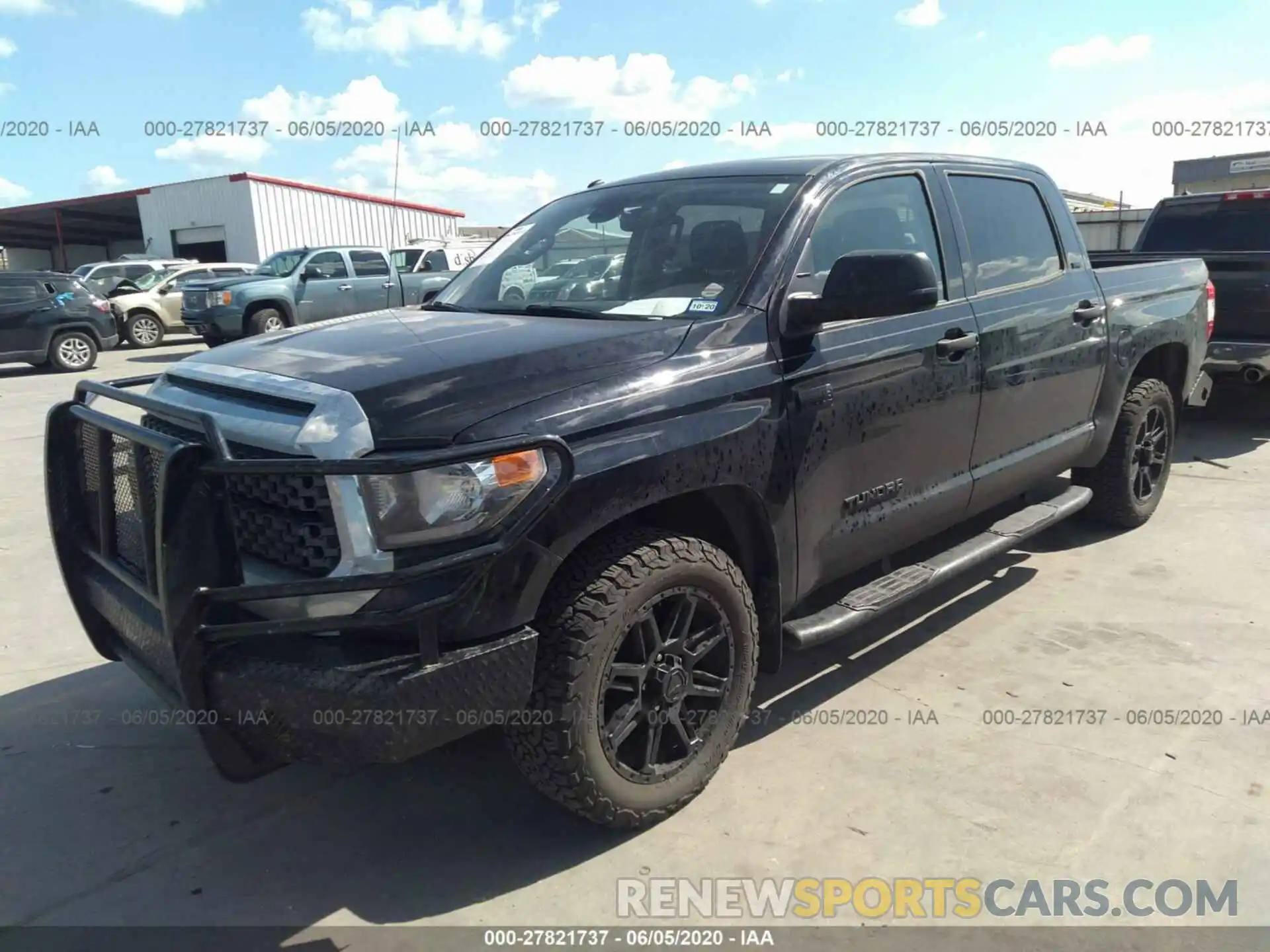 2 Photograph of a damaged car 5TFEY5F12KX244979 TOYOTA TUNDRA 2WD 2019