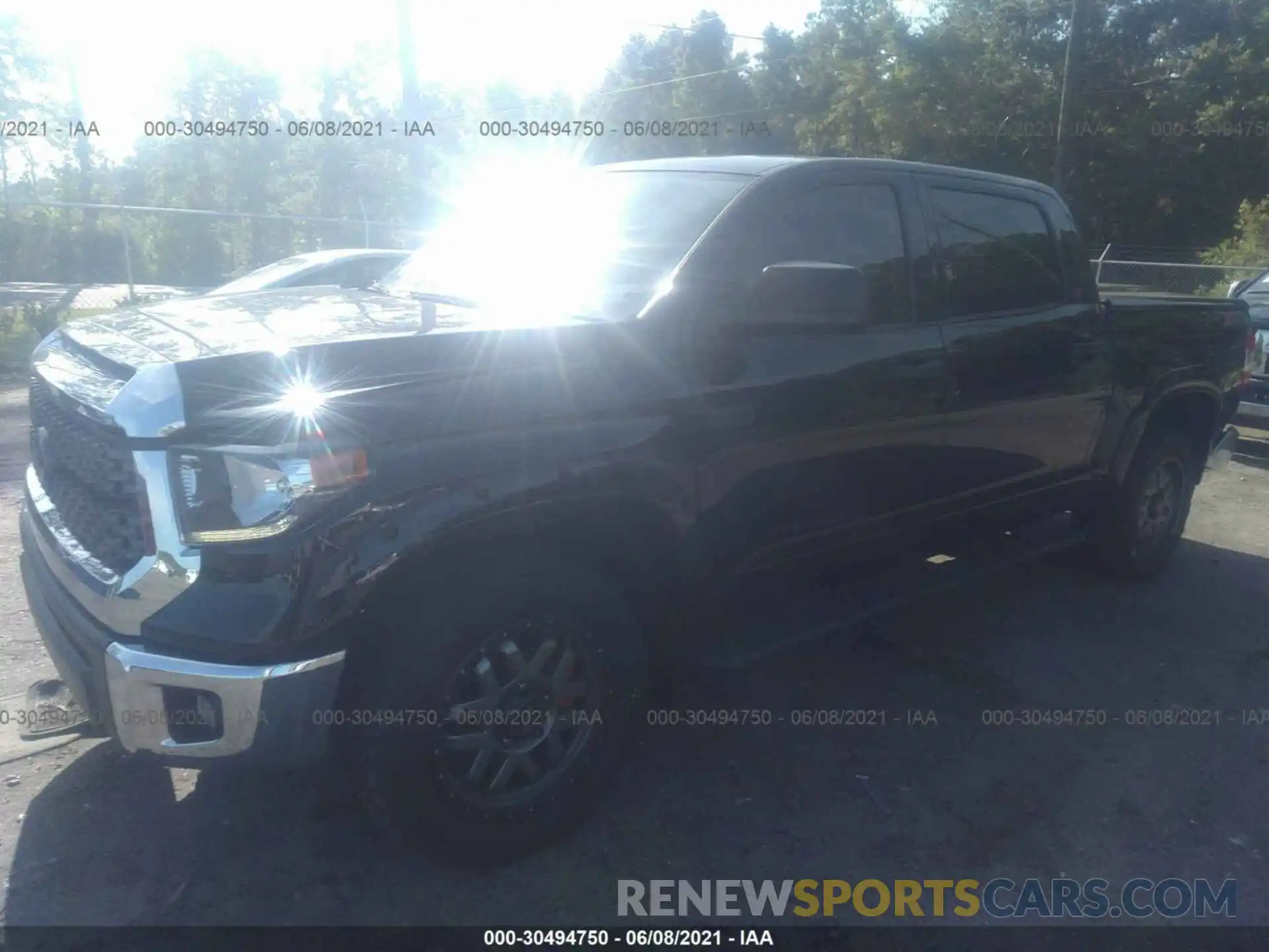 2 Photograph of a damaged car 5TFEY5F13KX246675 TOYOTA TUNDRA 2WD 2019