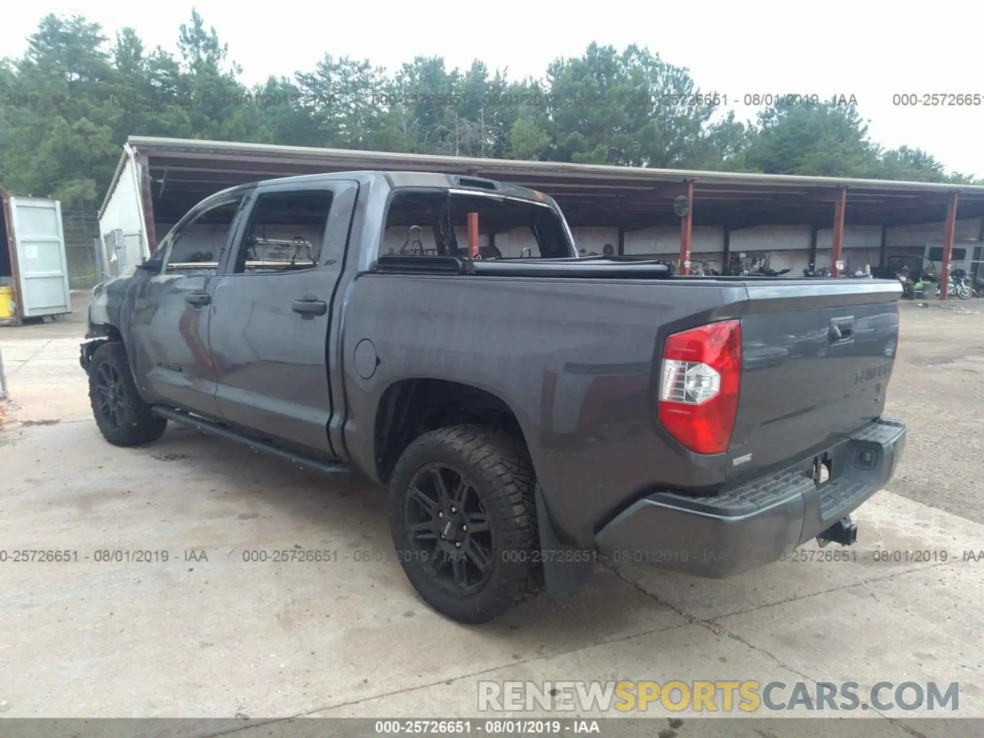 3 Photograph of a damaged car 5TFEY5F13KX249947 TOYOTA TUNDRA 2WD 2019