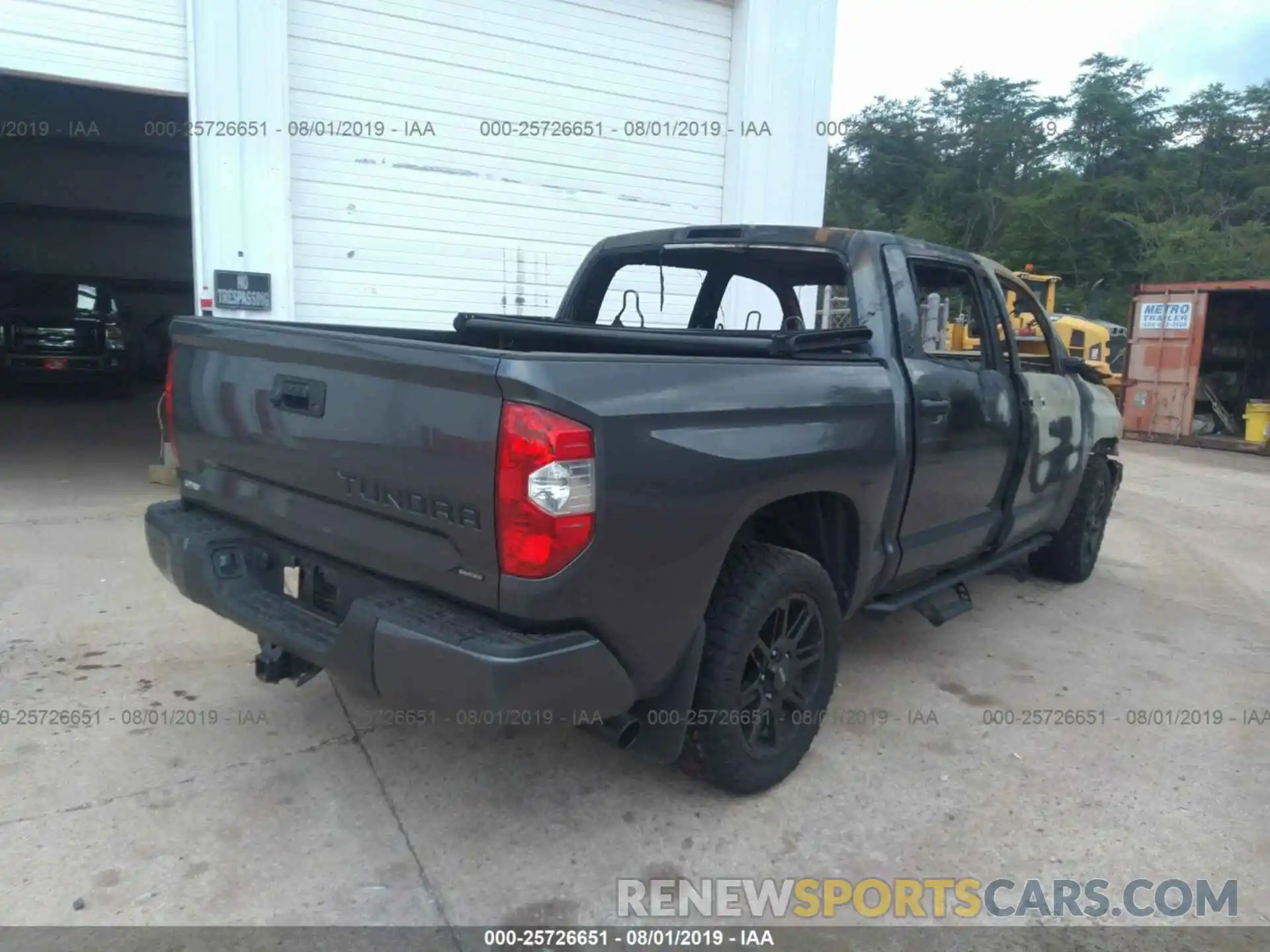 4 Photograph of a damaged car 5TFEY5F13KX249947 TOYOTA TUNDRA 2WD 2019