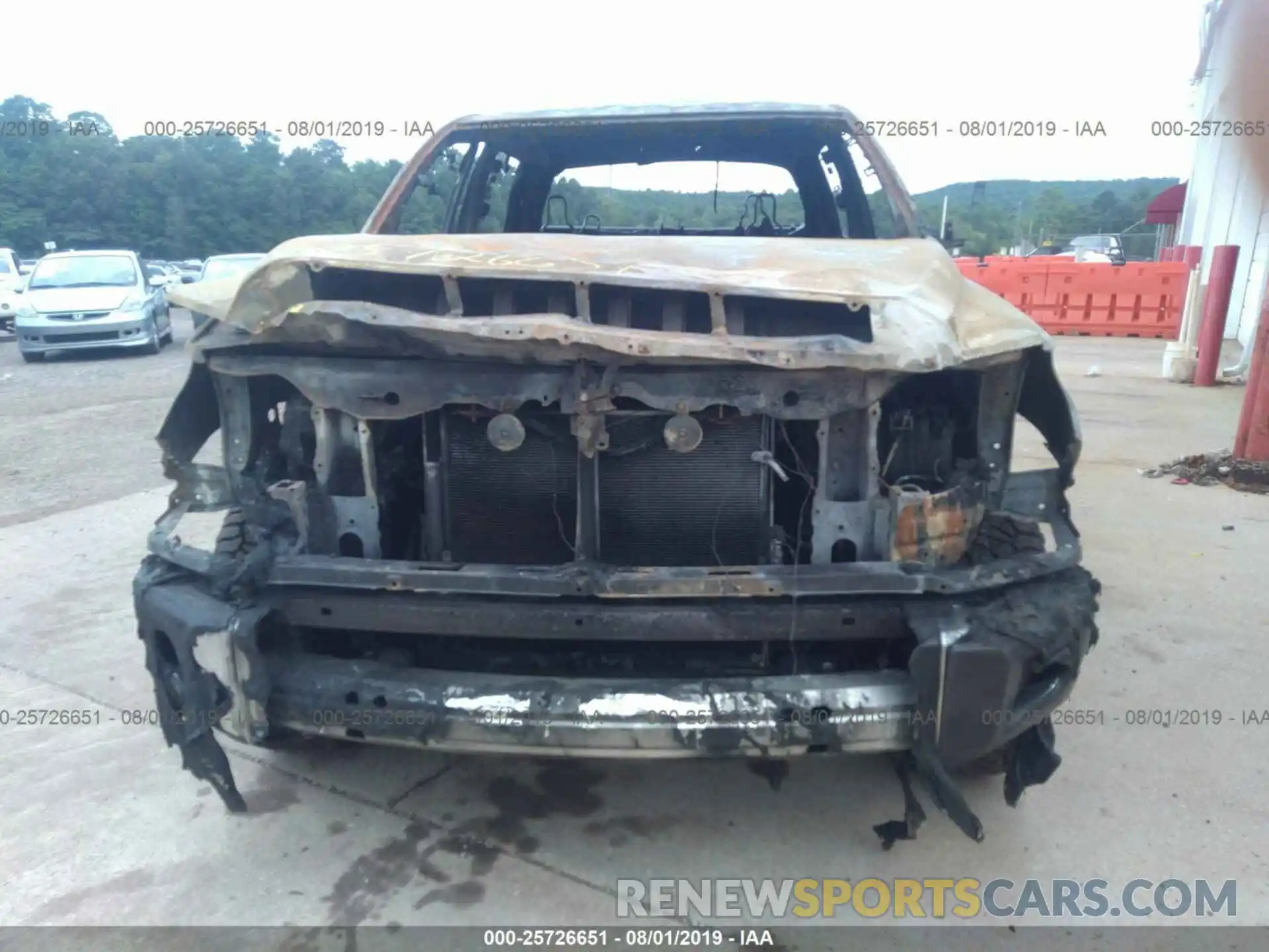 6 Photograph of a damaged car 5TFEY5F13KX249947 TOYOTA TUNDRA 2WD 2019