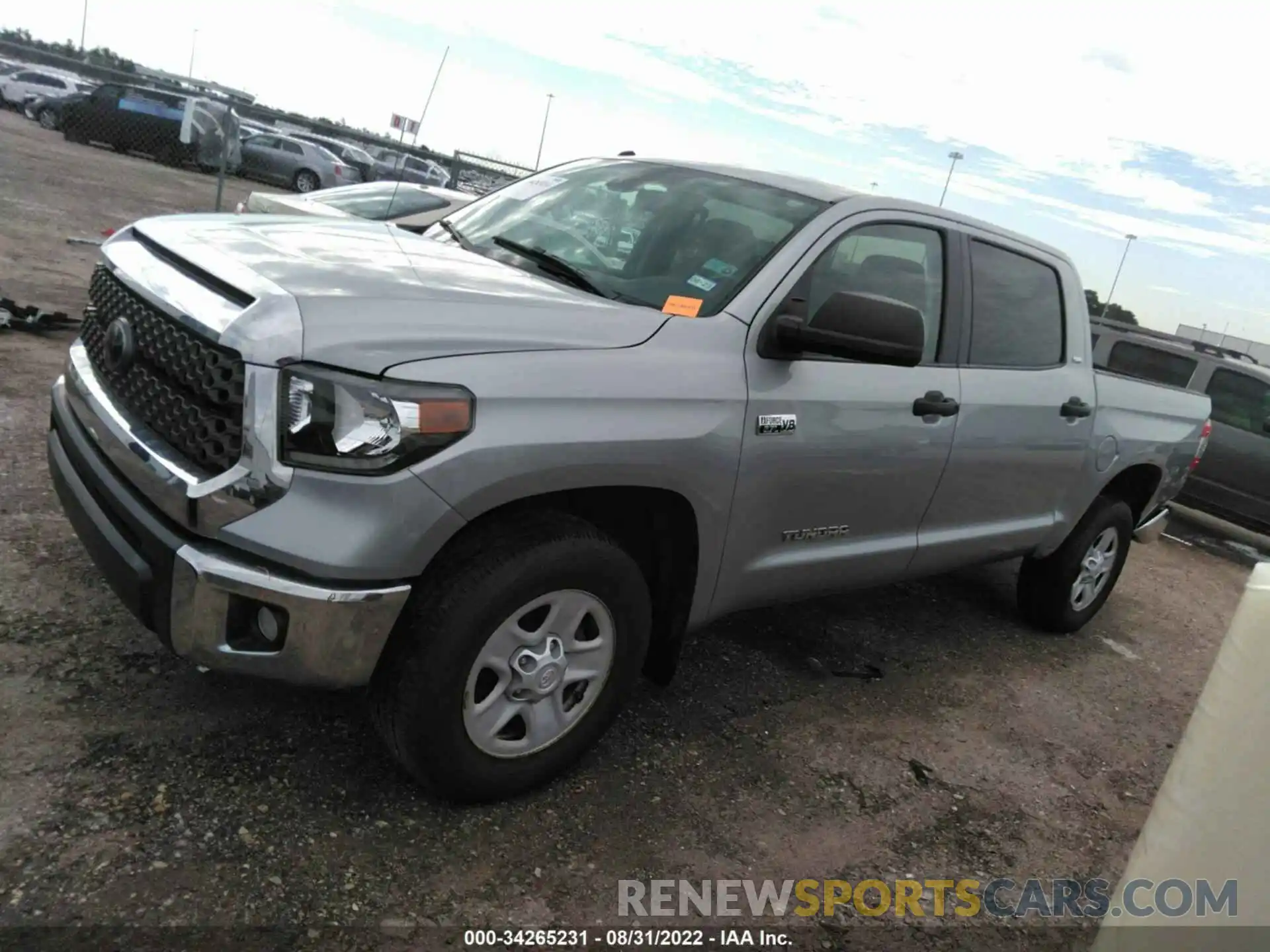 2 Photograph of a damaged car 5TFEY5F15KX254874 TOYOTA TUNDRA 2WD 2019