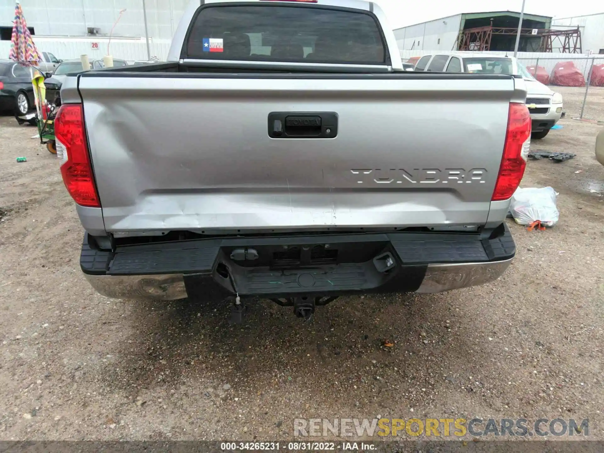 6 Photograph of a damaged car 5TFEY5F15KX254874 TOYOTA TUNDRA 2WD 2019