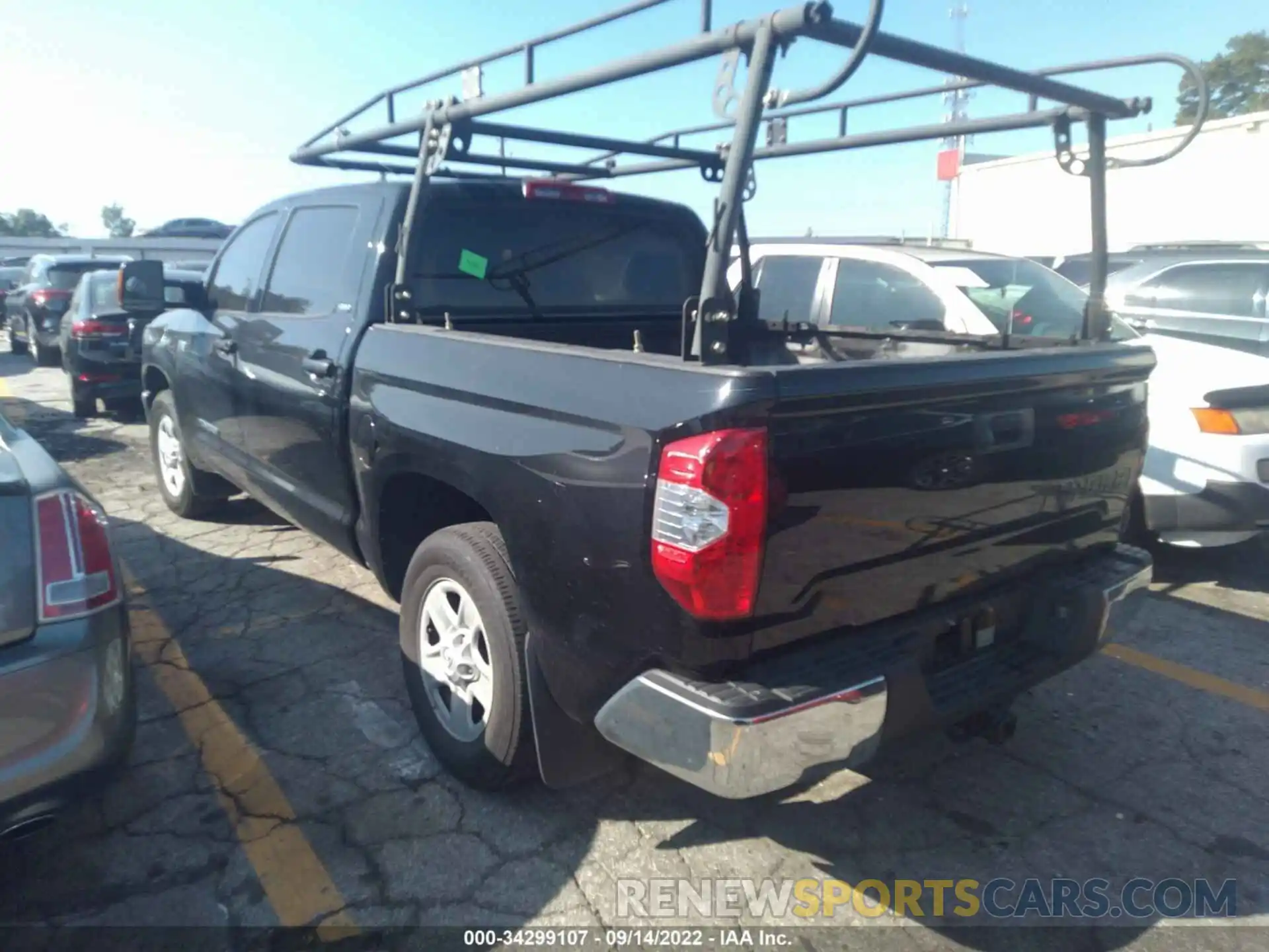 3 Photograph of a damaged car 5TFEY5F16KX254043 TOYOTA TUNDRA 2WD 2019