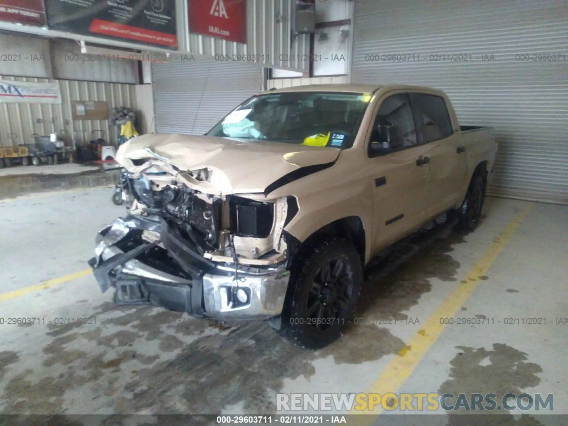 2 Фотография поврежденного автомобиля 5TFEY5F17KX244184 TOYOTA TUNDRA 2WD 2019
