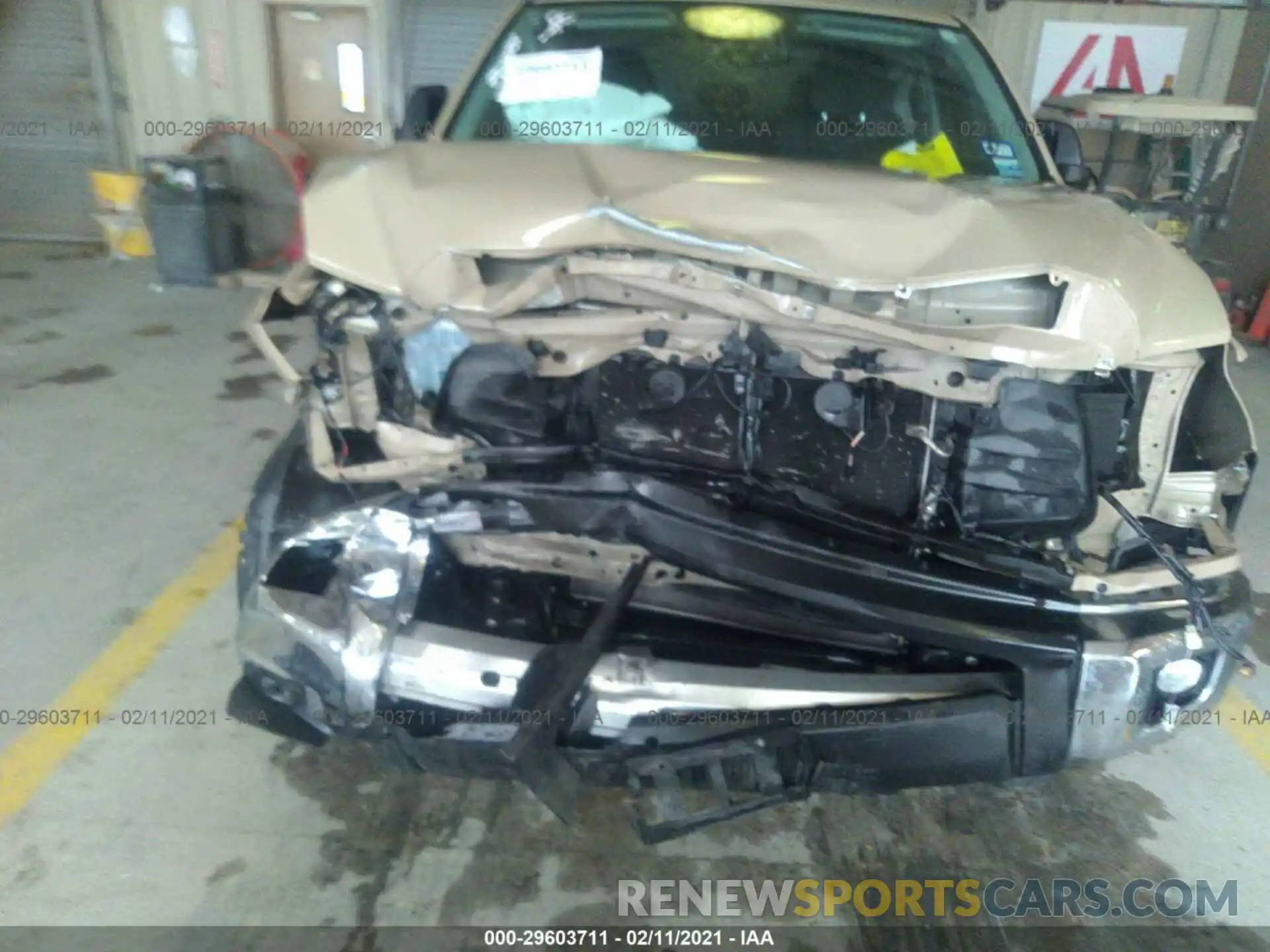 6 Фотография поврежденного автомобиля 5TFEY5F17KX244184 TOYOTA TUNDRA 2WD 2019