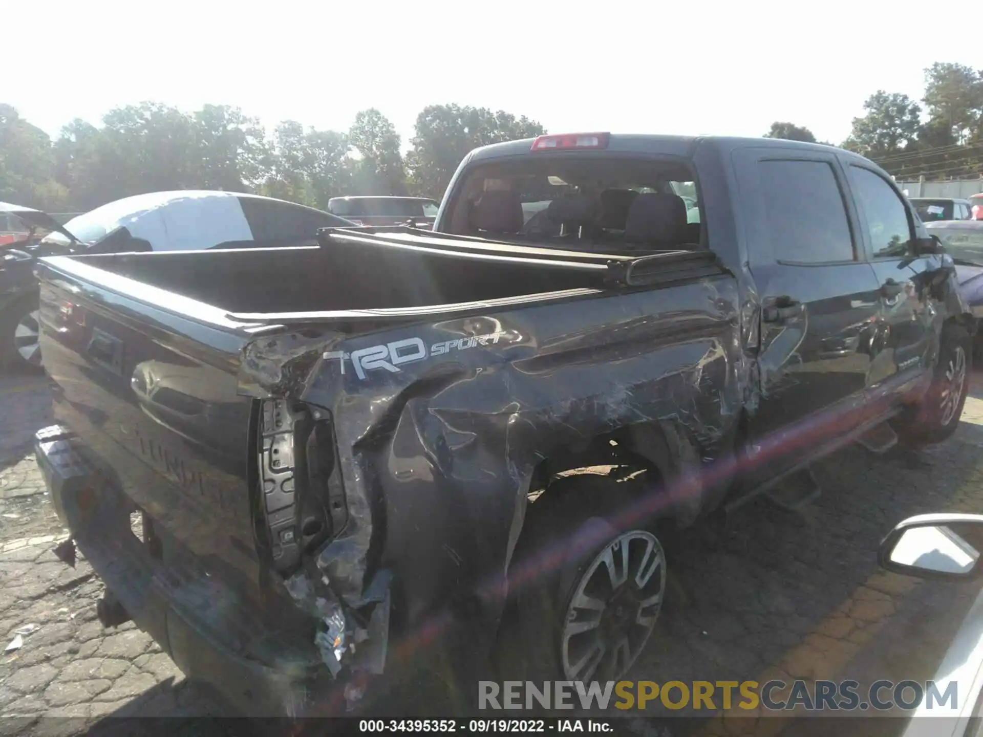 4 Photograph of a damaged car 5TFEY5F17KX247747 TOYOTA TUNDRA 2WD 2019