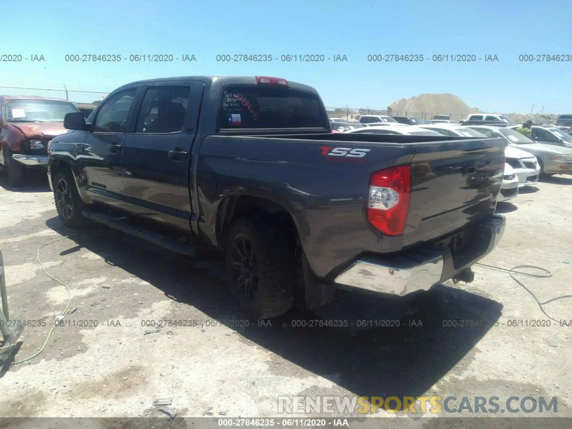 3 Photograph of a damaged car 5TFEY5F17KX249742 TOYOTA TUNDRA 2WD 2019