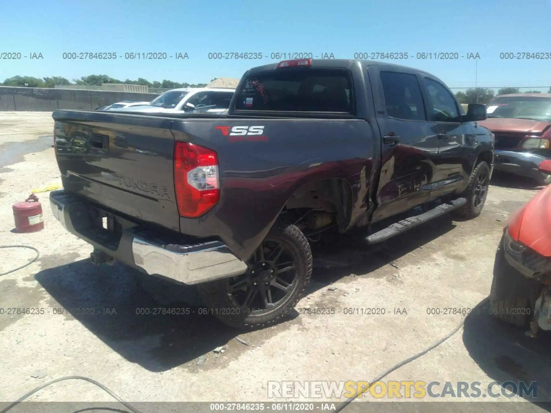 4 Photograph of a damaged car 5TFEY5F17KX249742 TOYOTA TUNDRA 2WD 2019