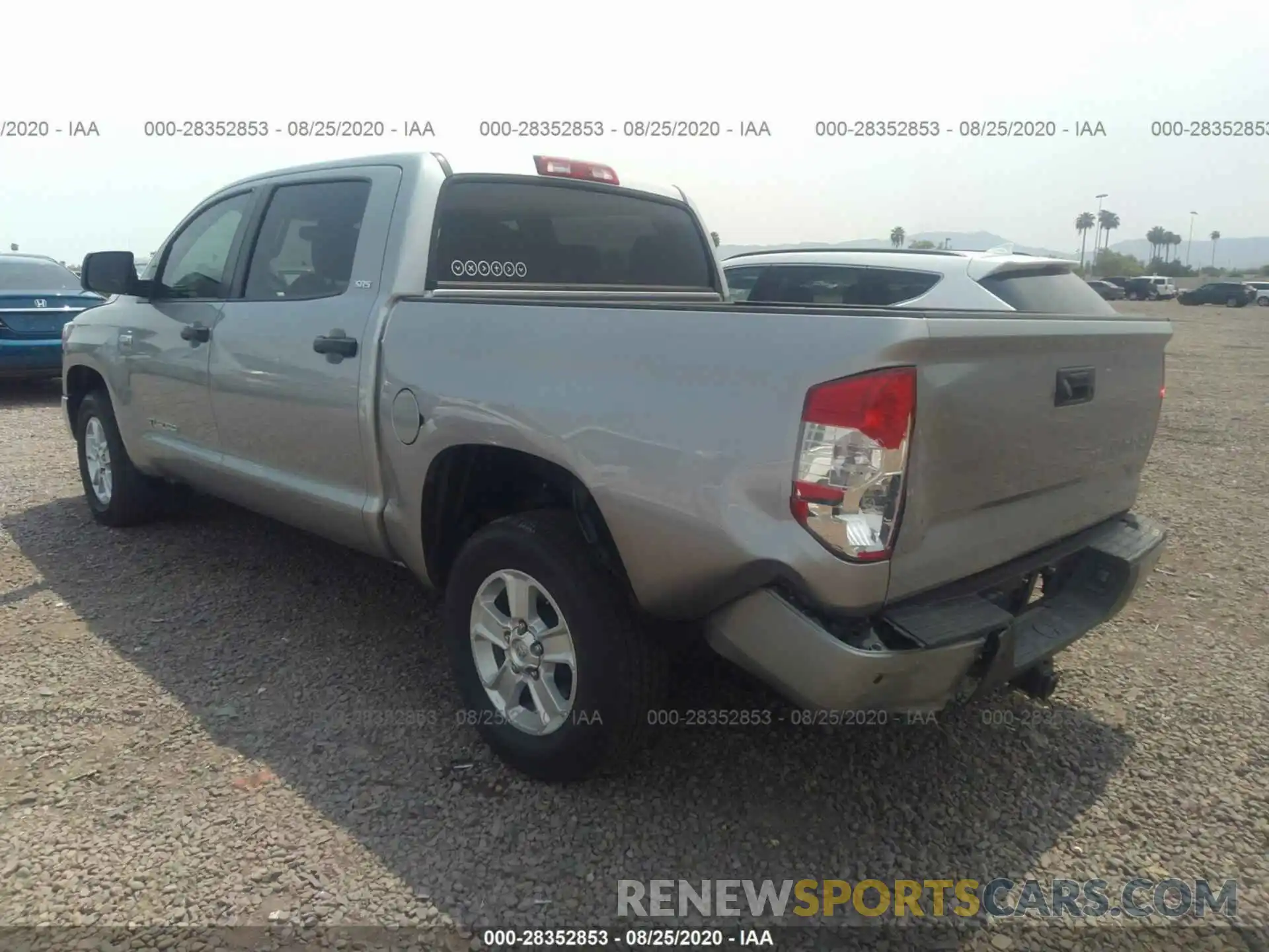 3 Photograph of a damaged car 5TFEY5F1XKX251937 TOYOTA TUNDRA 2WD 2019