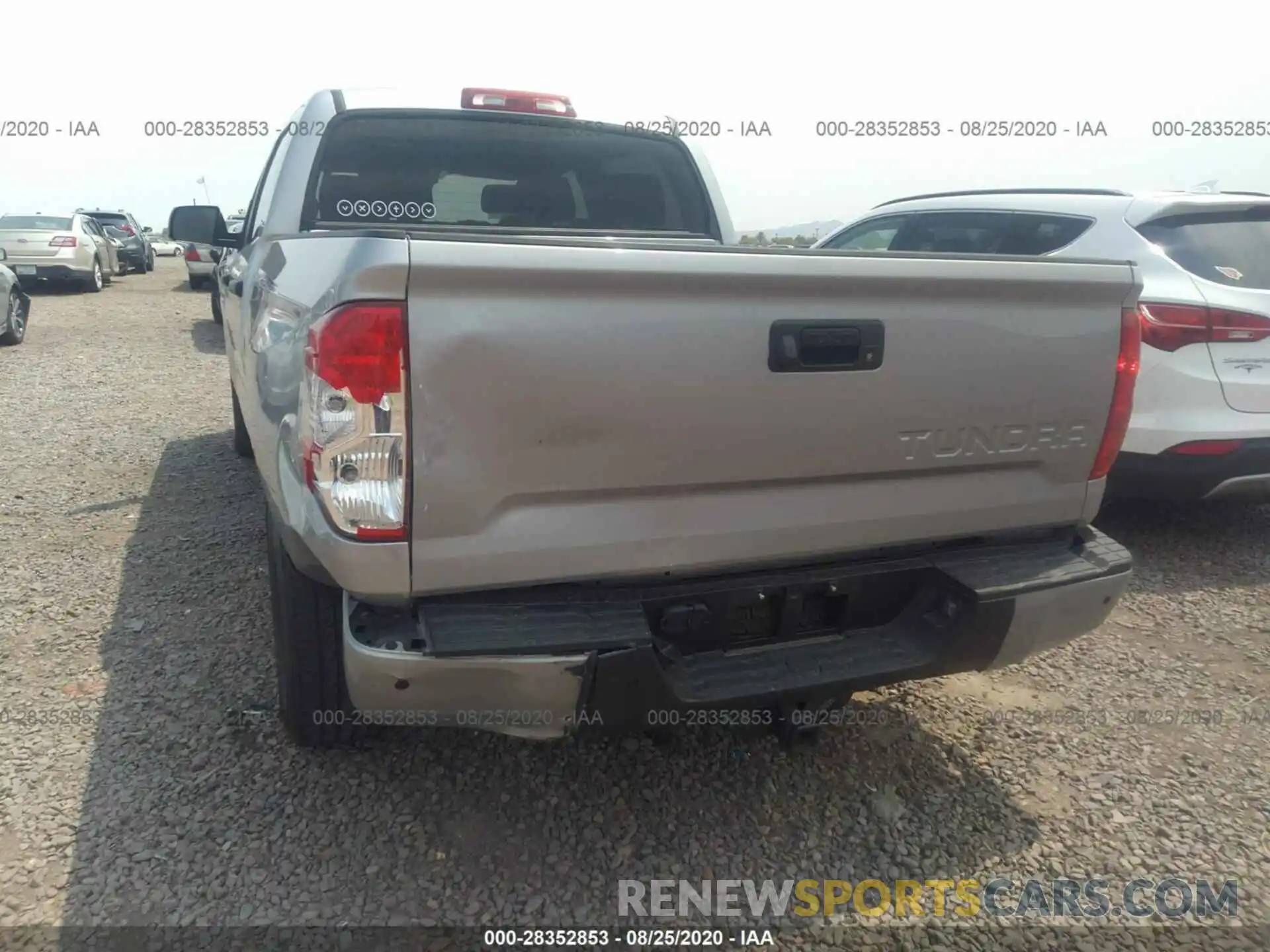 6 Photograph of a damaged car 5TFEY5F1XKX251937 TOYOTA TUNDRA 2WD 2019