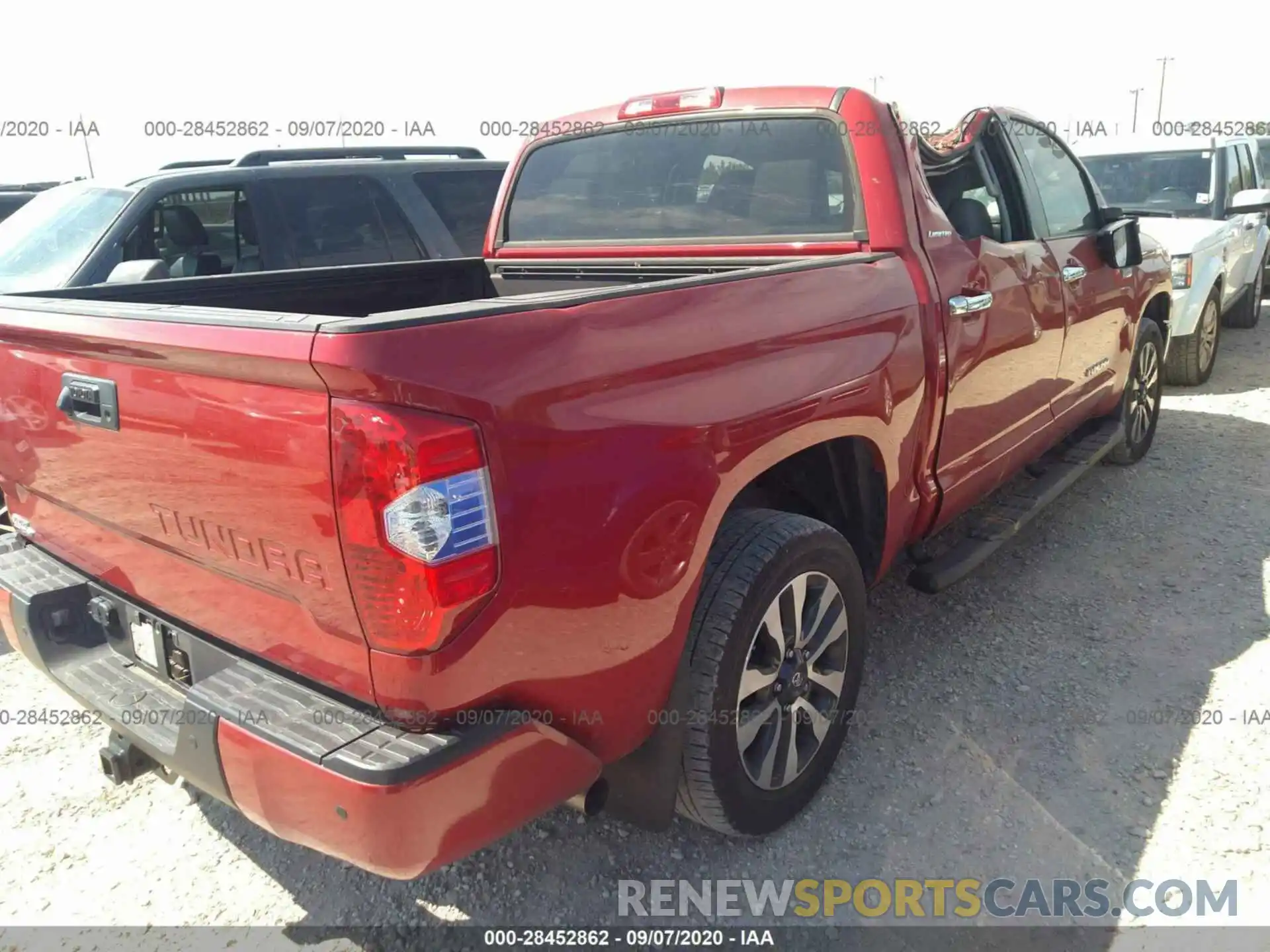 4 Photograph of a damaged car 5TFFY5F10KX249098 TOYOTA TUNDRA 2WD 2019