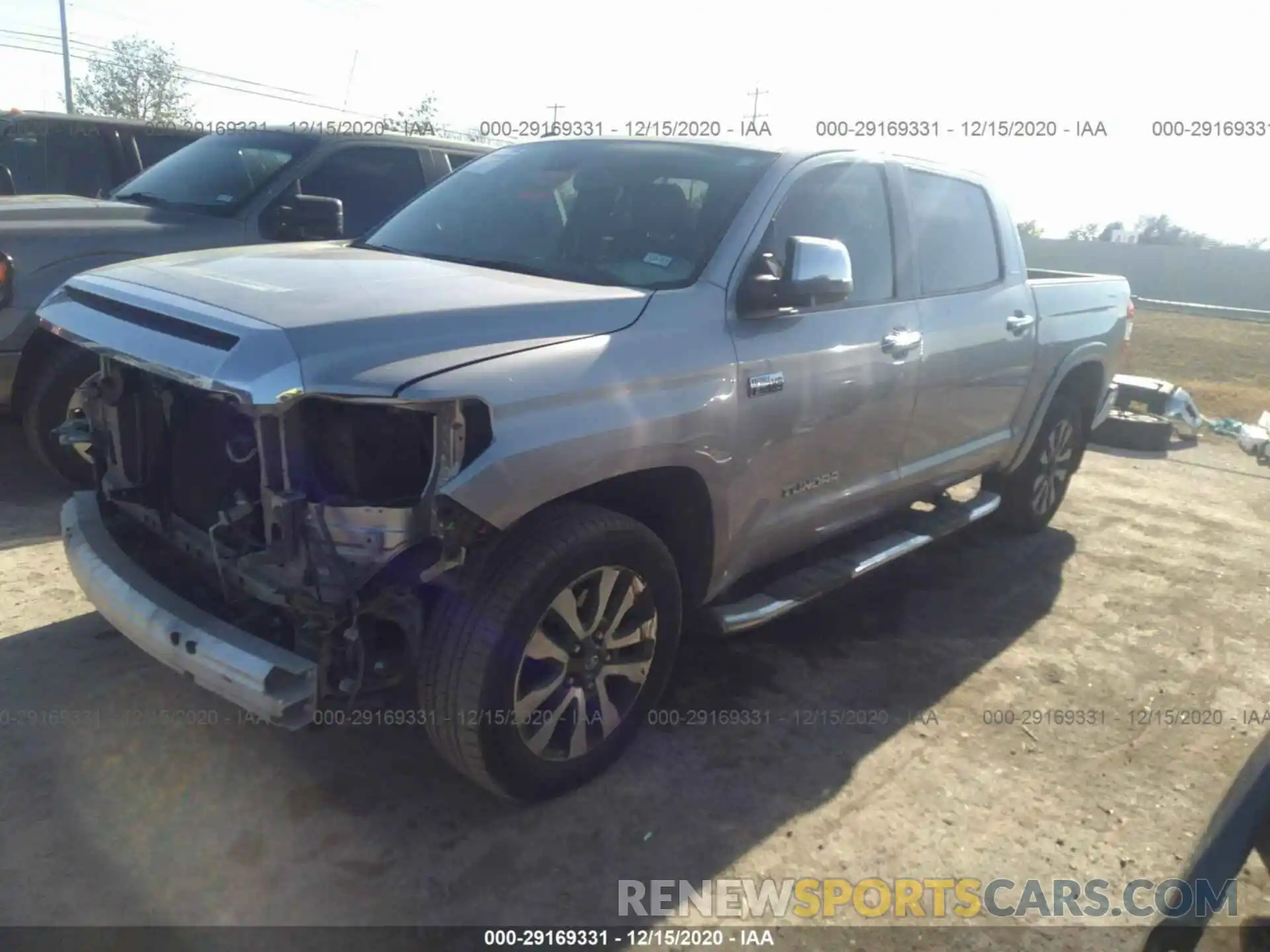 2 Photograph of a damaged car 5TFFY5F10KX253314 TOYOTA TUNDRA 2WD 2019