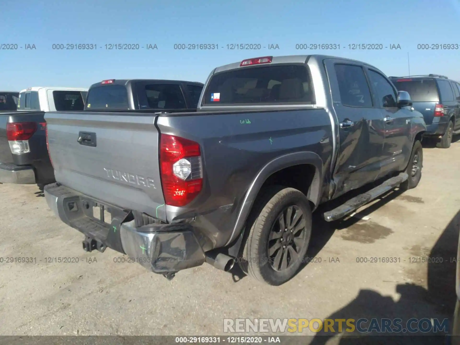 4 Photograph of a damaged car 5TFFY5F10KX253314 TOYOTA TUNDRA 2WD 2019