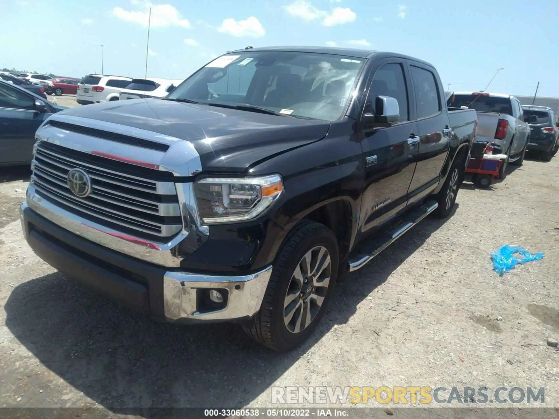 2 Photograph of a damaged car 5TFFY5F11KX248929 TOYOTA TUNDRA 2WD 2019