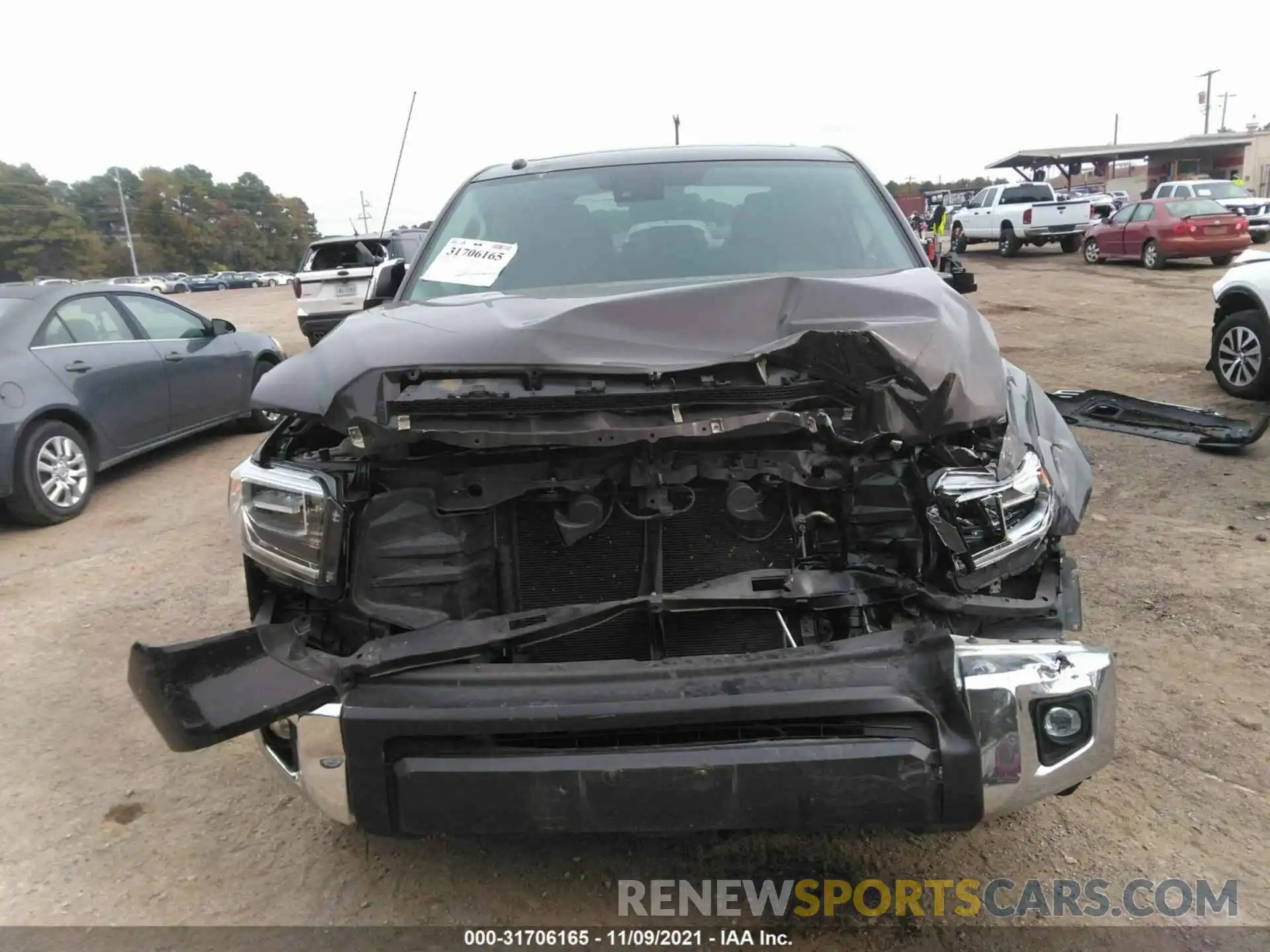 6 Photograph of a damaged car 5TFFY5F13KX245451 TOYOTA TUNDRA 2WD 2019