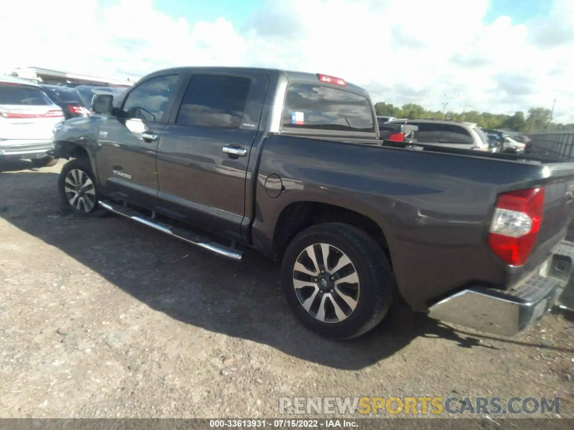 3 Photograph of a damaged car 5TFFY5F14KX246446 TOYOTA TUNDRA 2WD 2019