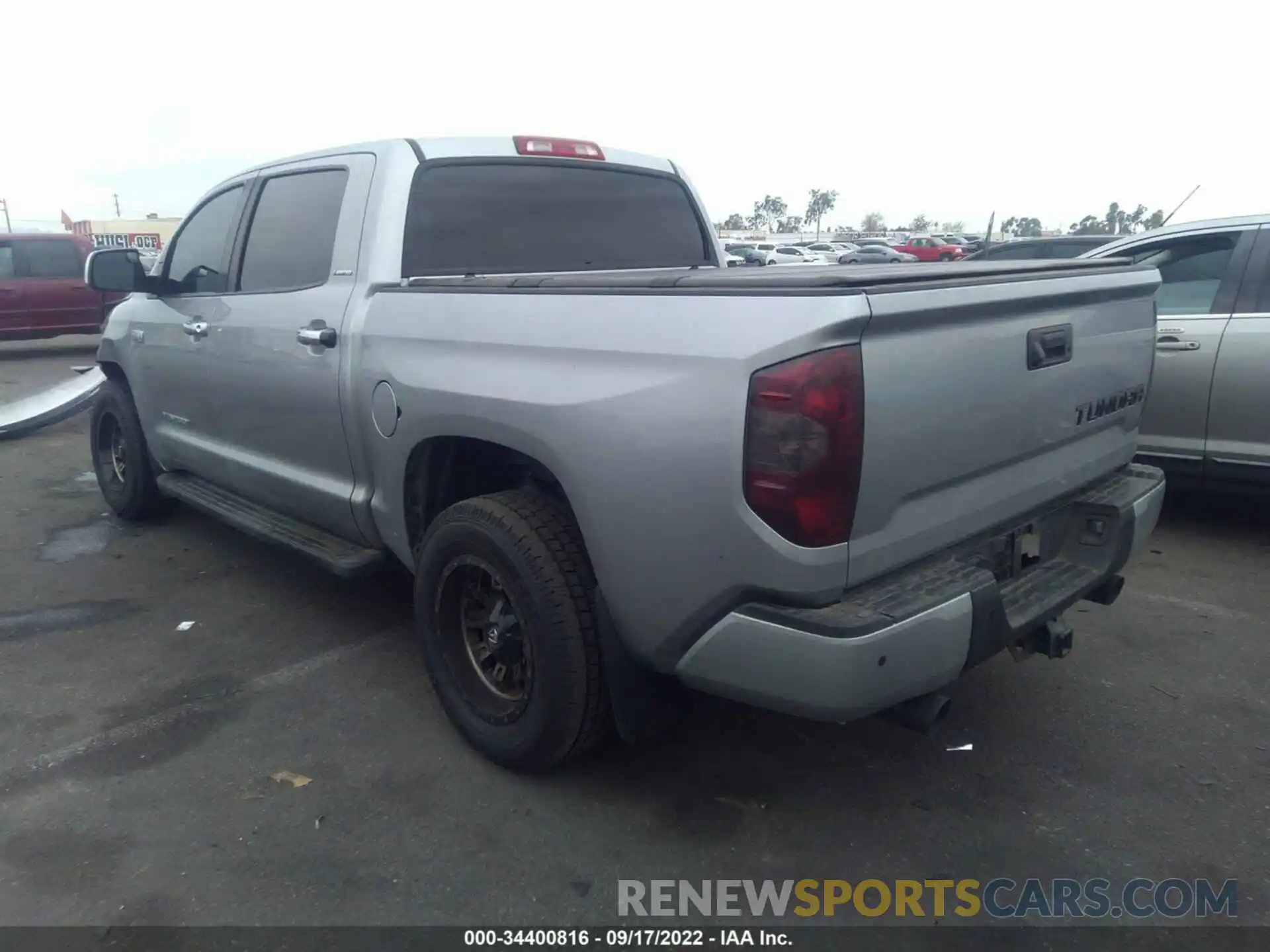 3 Photograph of a damaged car 5TFFY5F14KX252635 TOYOTA TUNDRA 2WD 2019