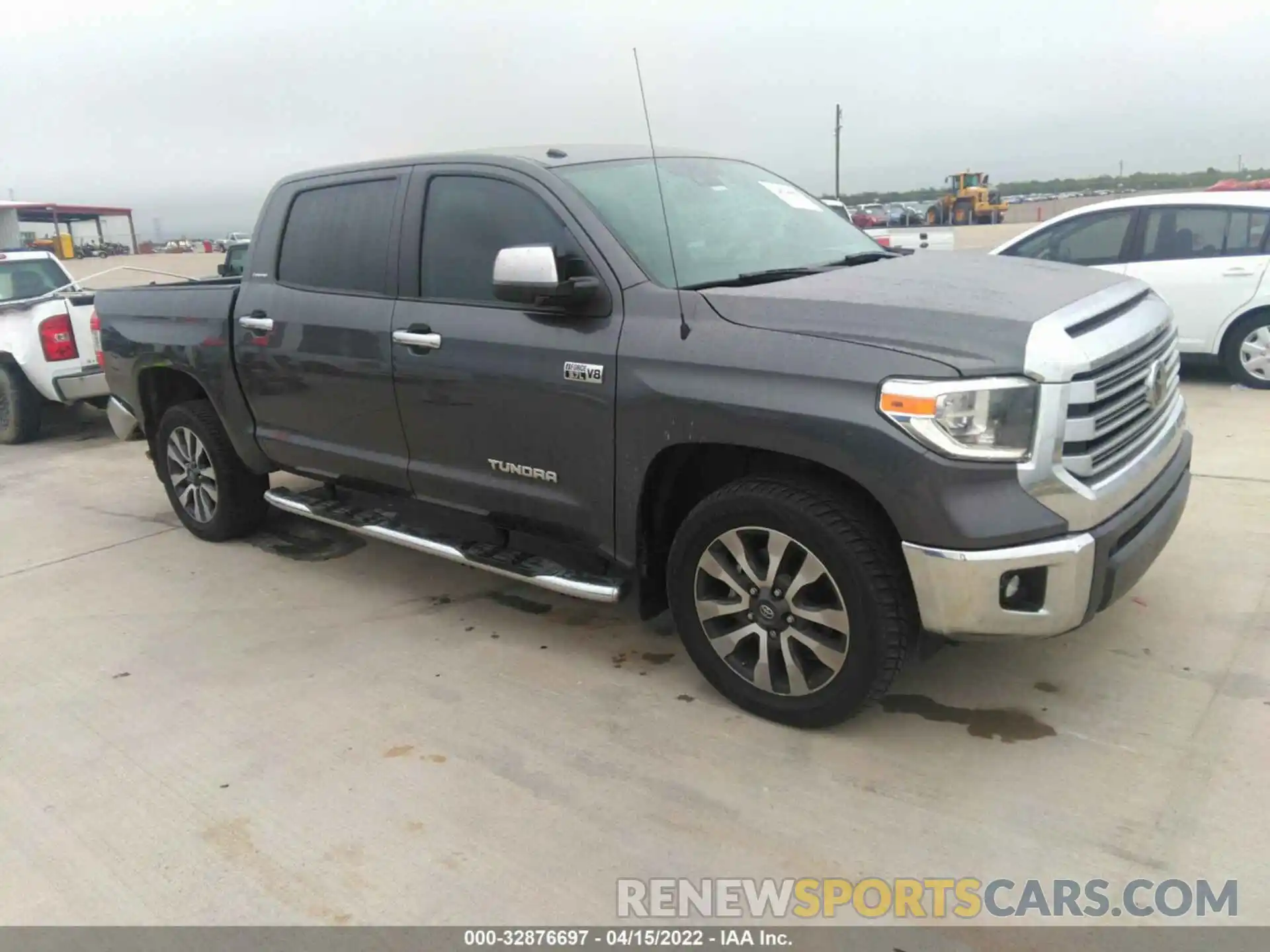 1 Photograph of a damaged car 5TFFY5F19KX248600 TOYOTA TUNDRA 2WD 2019