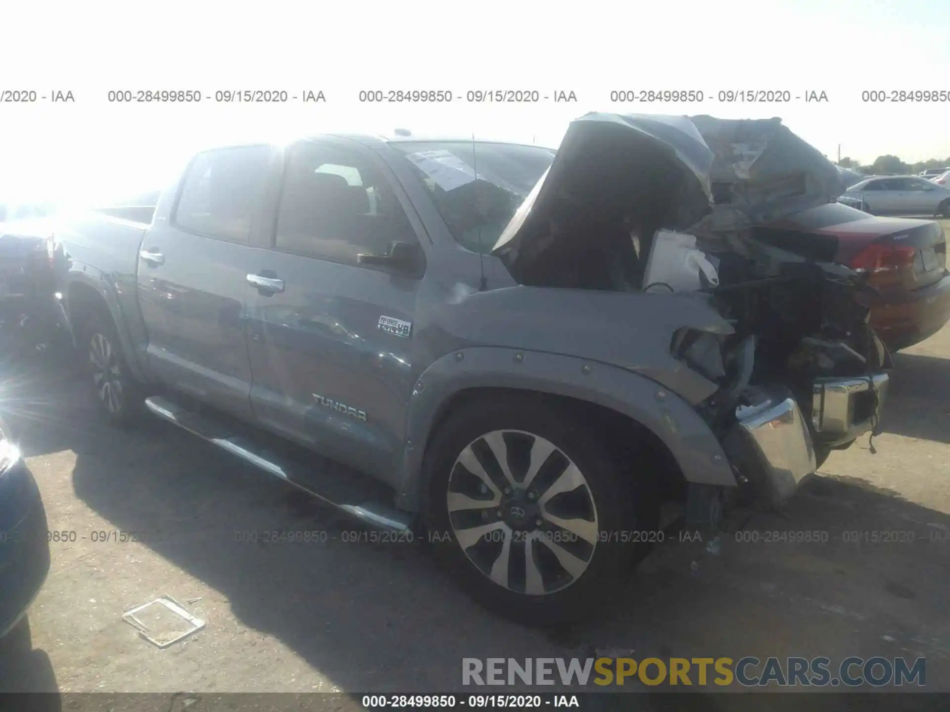 1 Photograph of a damaged car 5TFFY5F1XKX248749 TOYOTA TUNDRA 2WD 2019