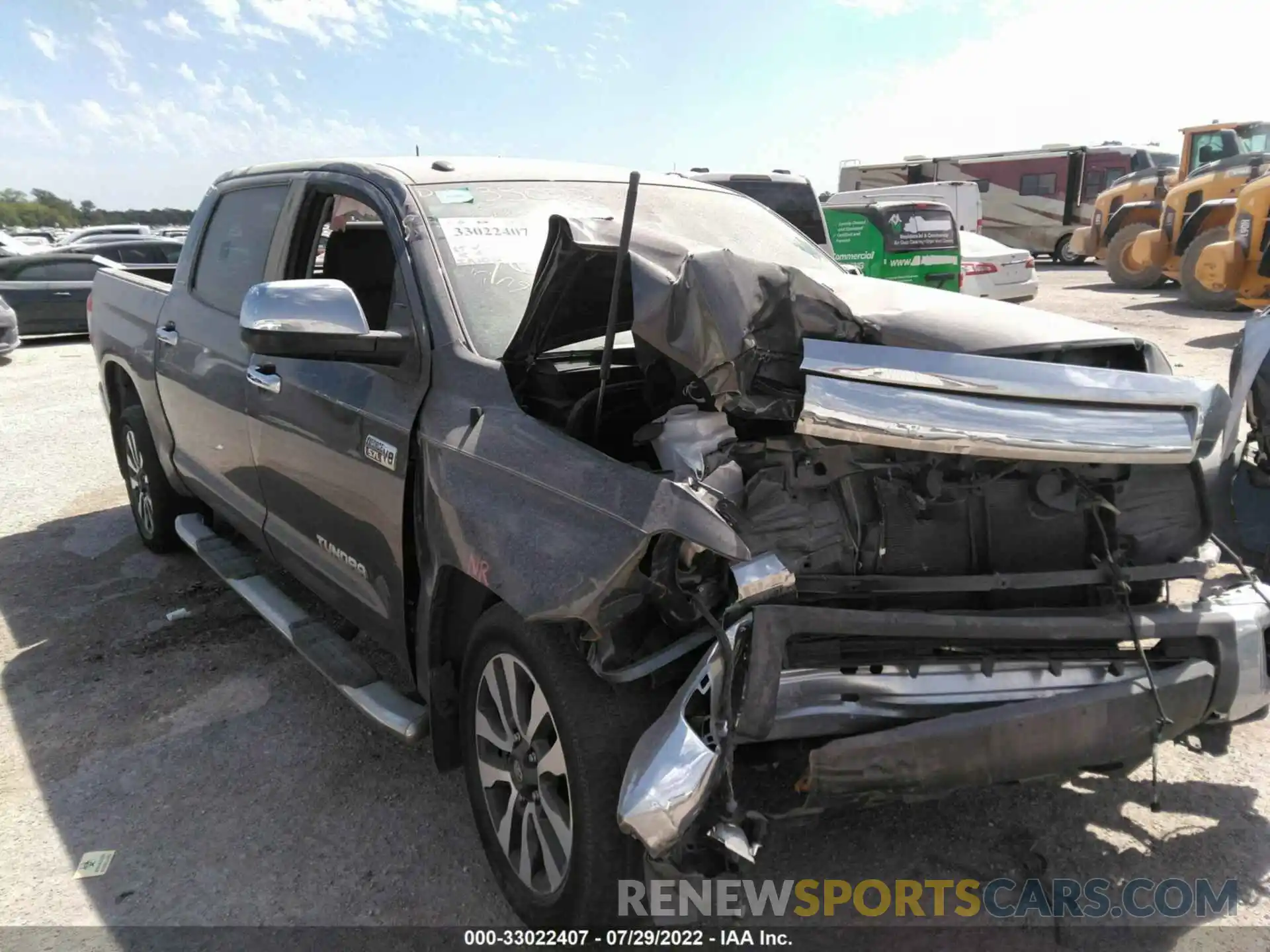 6 Photograph of a damaged car 5TFFY5F1XKX255281 TOYOTA TUNDRA 2WD 2019