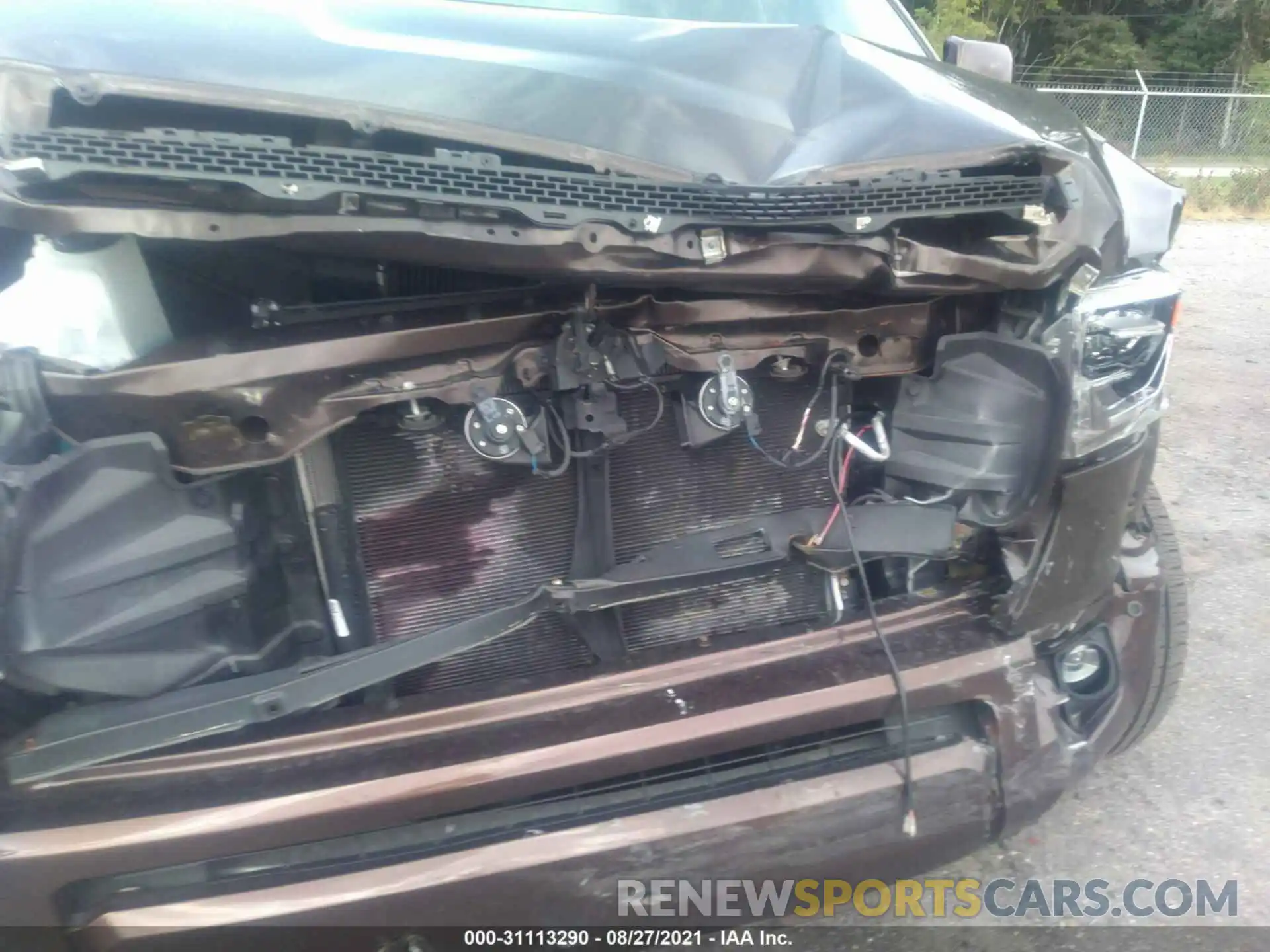 6 Photograph of a damaged car 5TFGY5F12KX252900 TOYOTA TUNDRA 2WD 2019