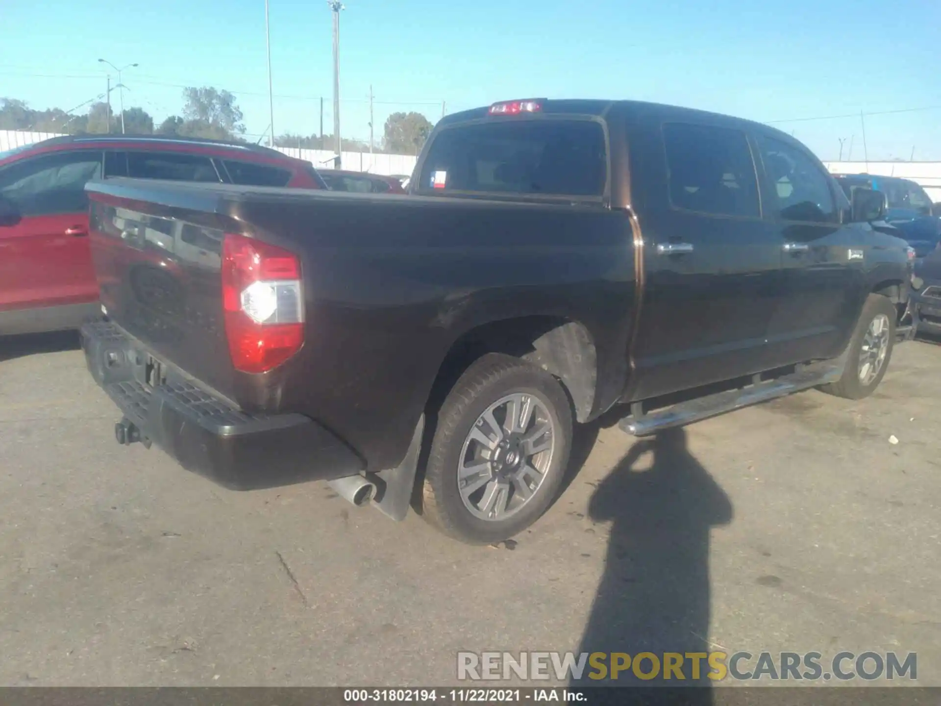 4 Photograph of a damaged car 5TFGY5F14KX250050 TOYOTA TUNDRA 2WD 2019