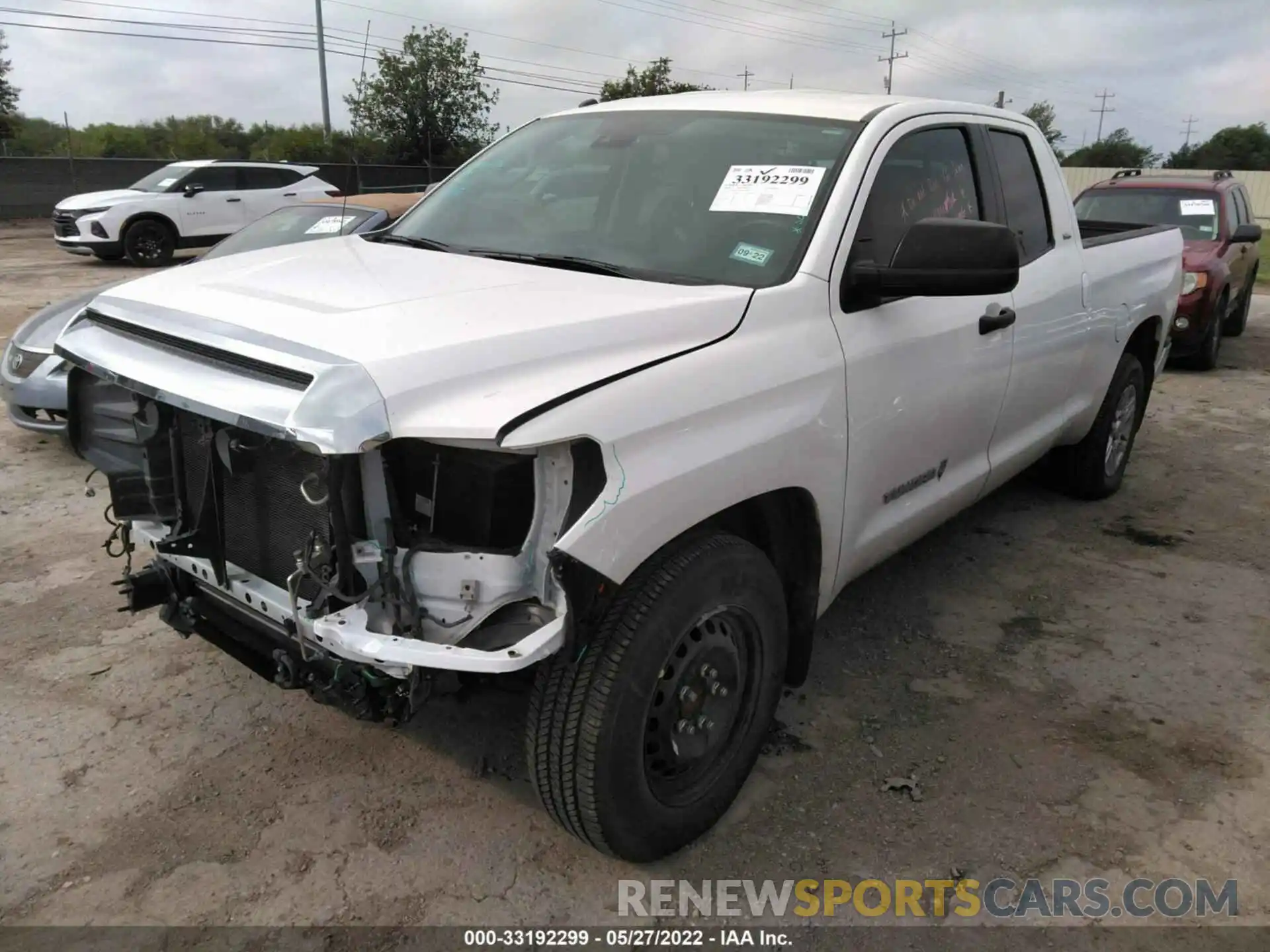 2 Photograph of a damaged car 5TFRM5F10KX138950 TOYOTA TUNDRA 2WD 2019