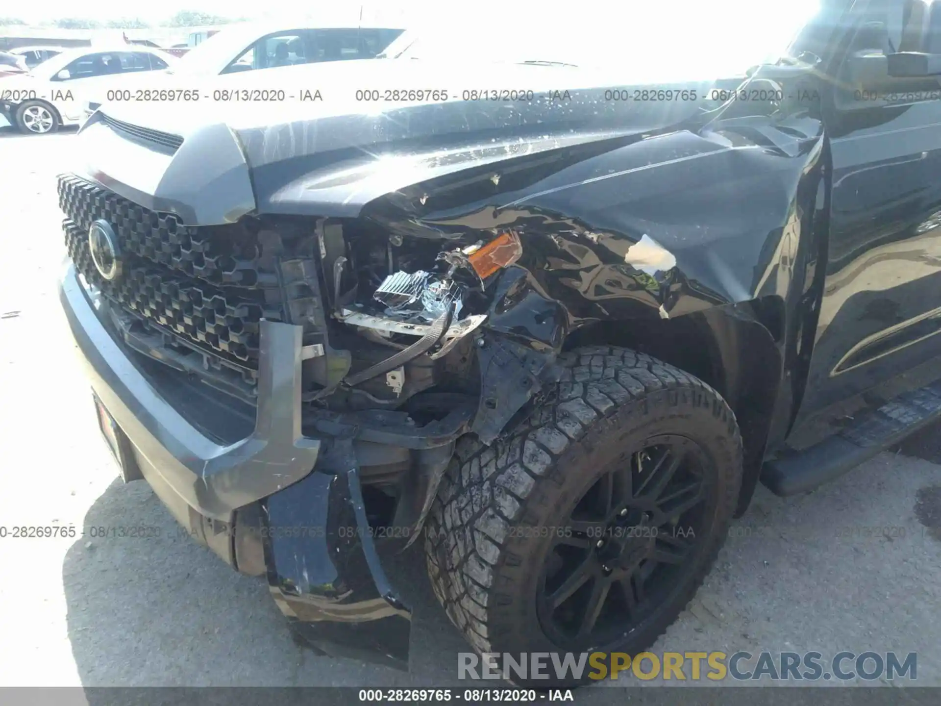 6 Photograph of a damaged car 5TFRM5F10KX140035 TOYOTA TUNDRA 2WD 2019