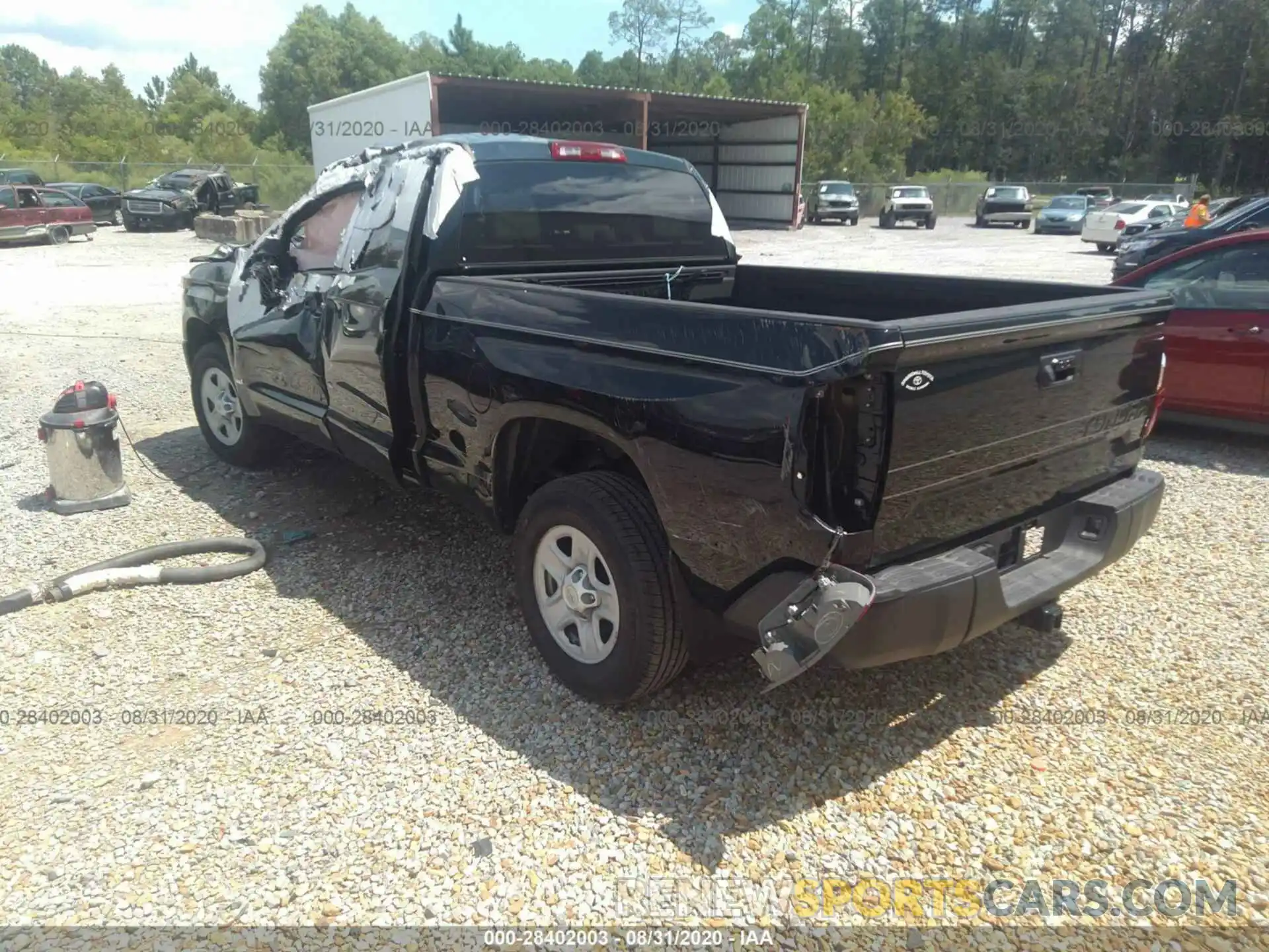 3 Photograph of a damaged car 5TFRM5F10KX143131 TOYOTA TUNDRA 2WD 2019