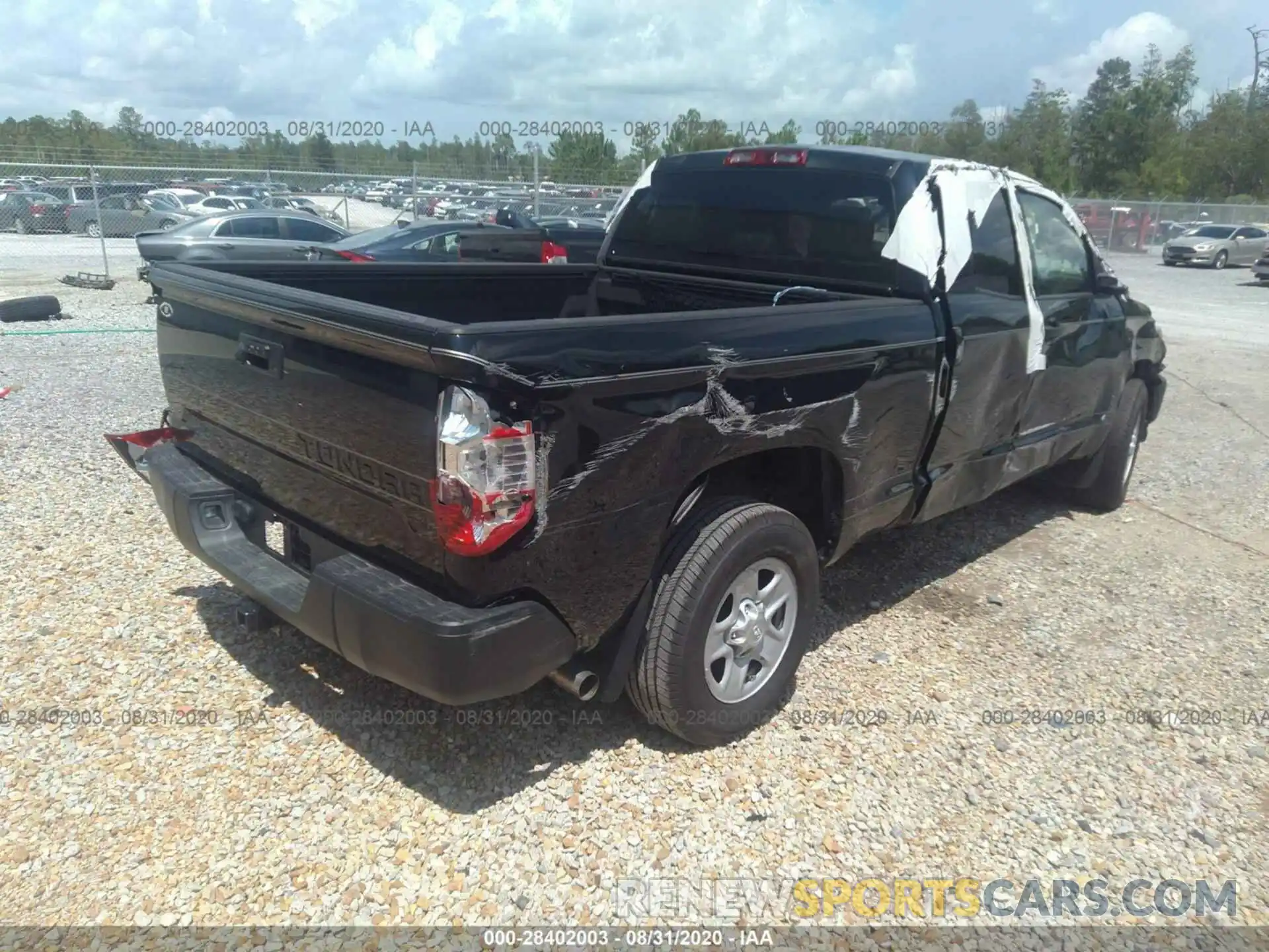 4 Photograph of a damaged car 5TFRM5F10KX143131 TOYOTA TUNDRA 2WD 2019