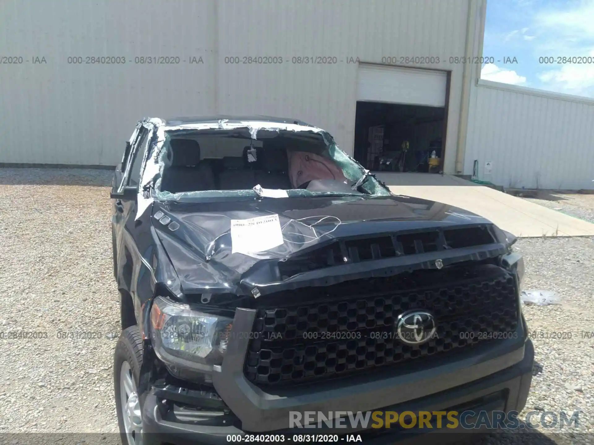 6 Photograph of a damaged car 5TFRM5F10KX143131 TOYOTA TUNDRA 2WD 2019