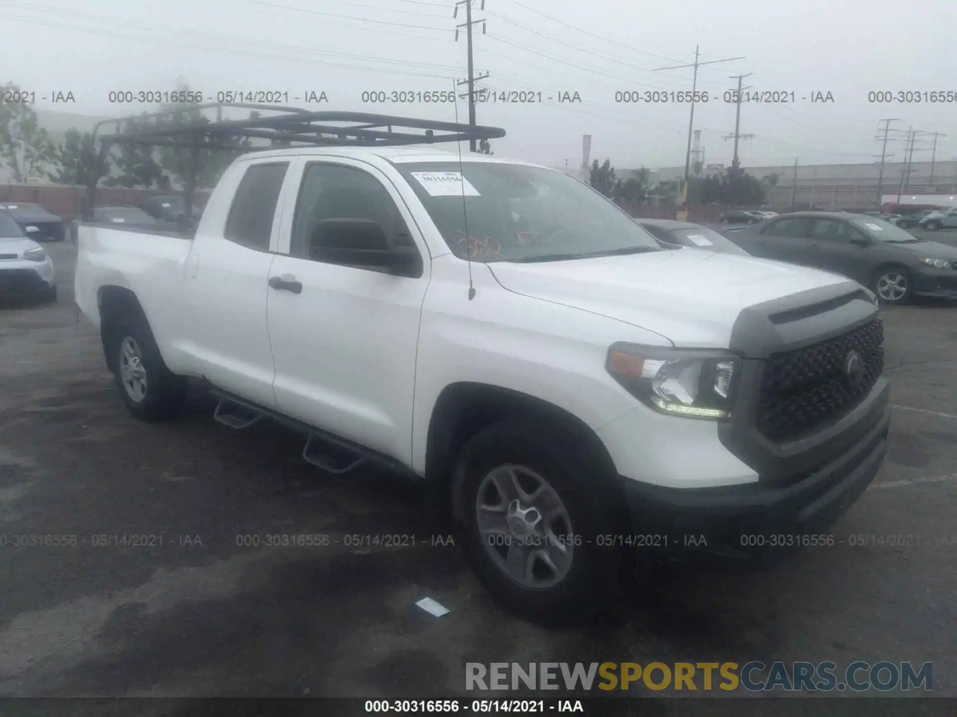 1 Photograph of a damaged car 5TFRM5F12KX140649 TOYOTA TUNDRA 2WD 2019