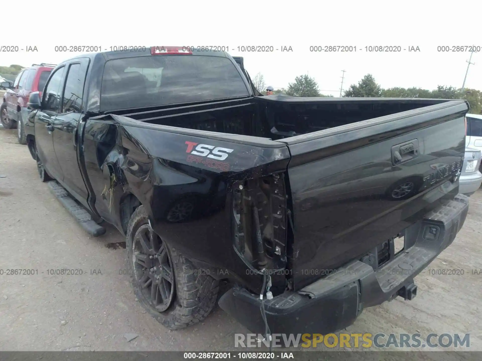 3 Photograph of a damaged car 5TFRM5F12KX142174 TOYOTA TUNDRA 2WD 2019