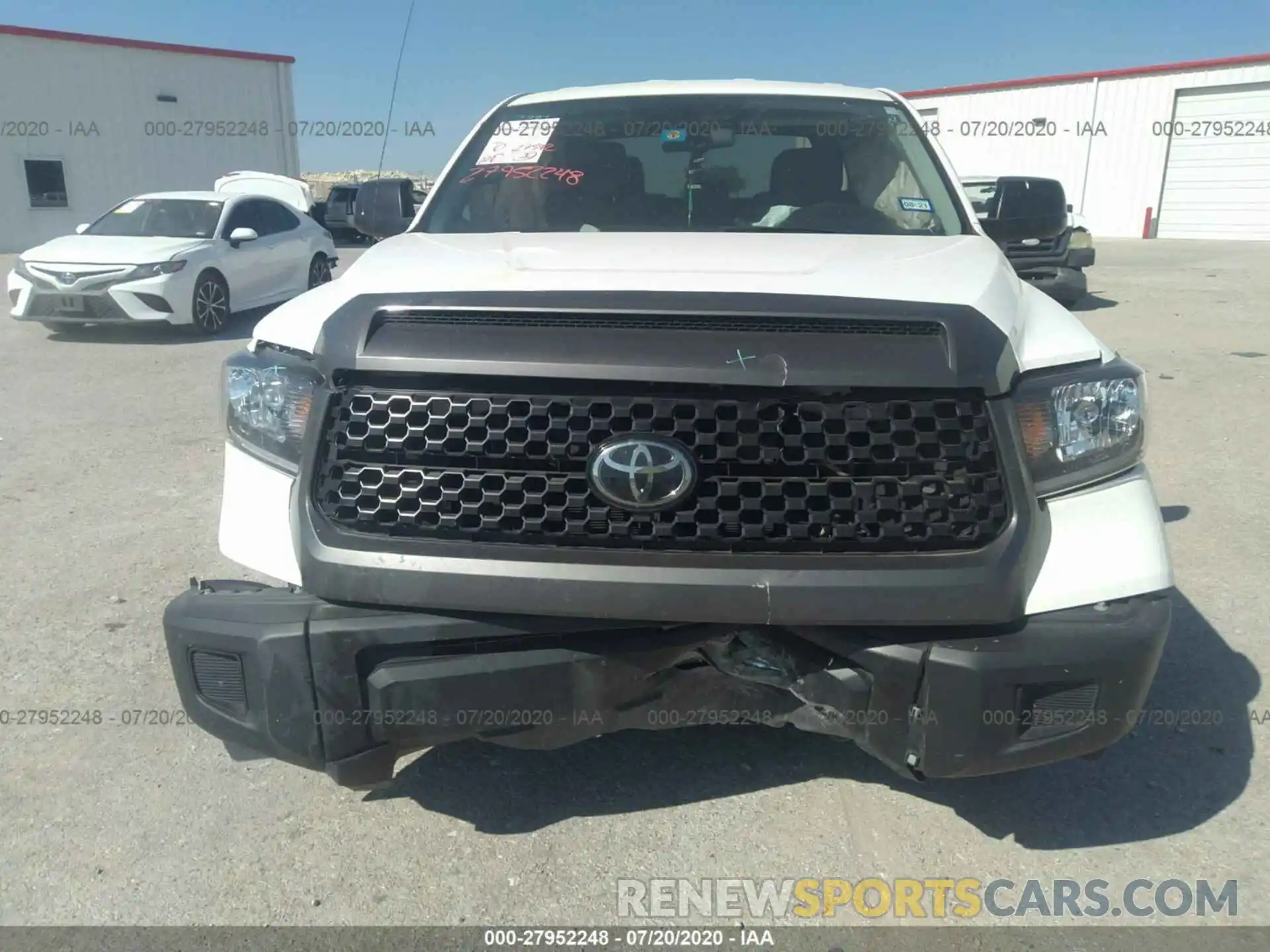 6 Photograph of a damaged car 5TFRM5F13KX142099 TOYOTA TUNDRA 2WD 2019