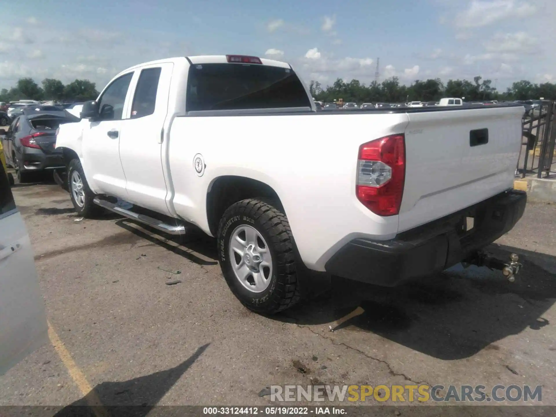 3 Photograph of a damaged car 5TFRM5F14KX140782 TOYOTA TUNDRA 2WD 2019