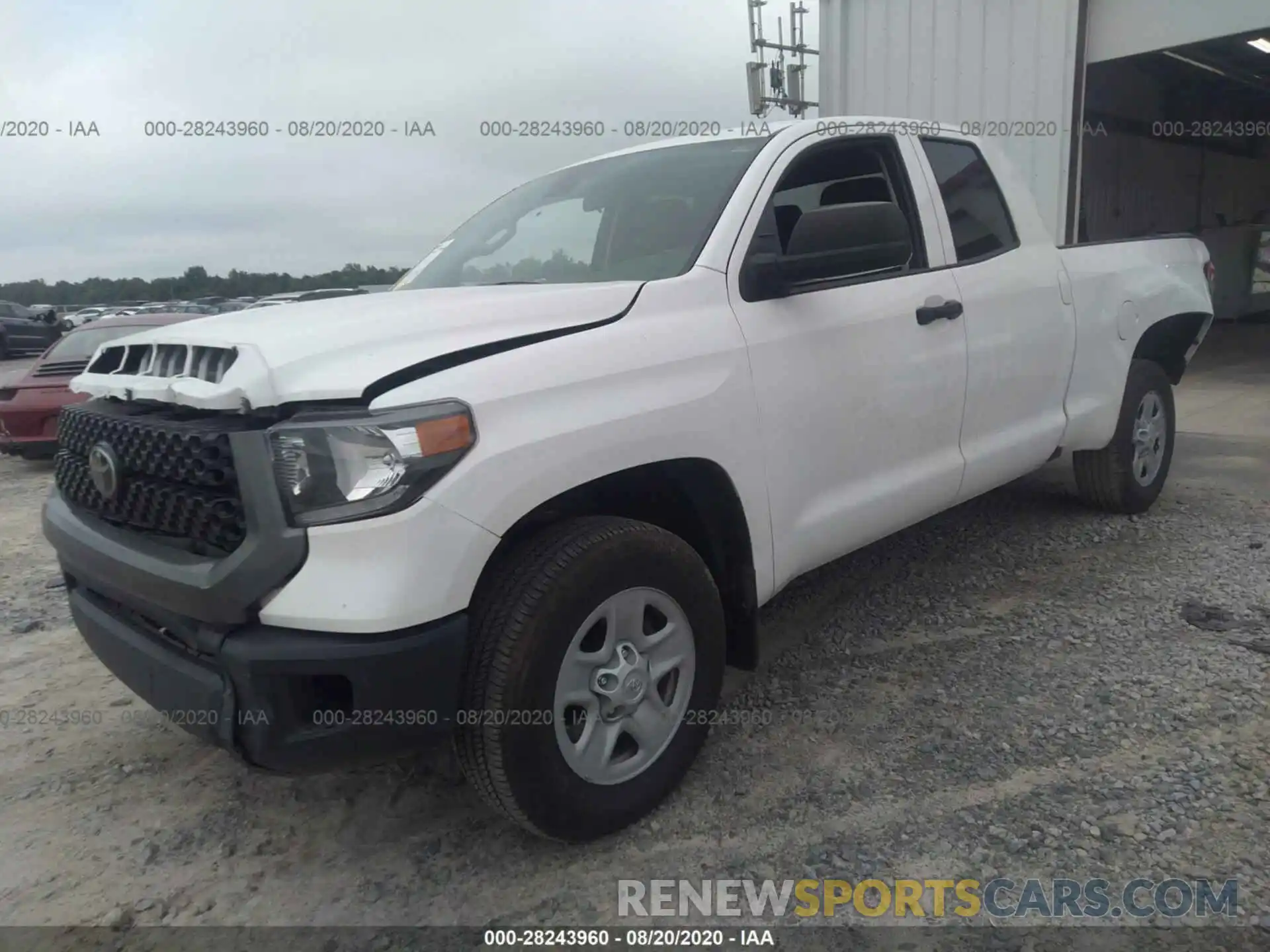 2 Photograph of a damaged car 5TFRM5F15KX141410 TOYOTA TUNDRA 2WD 2019