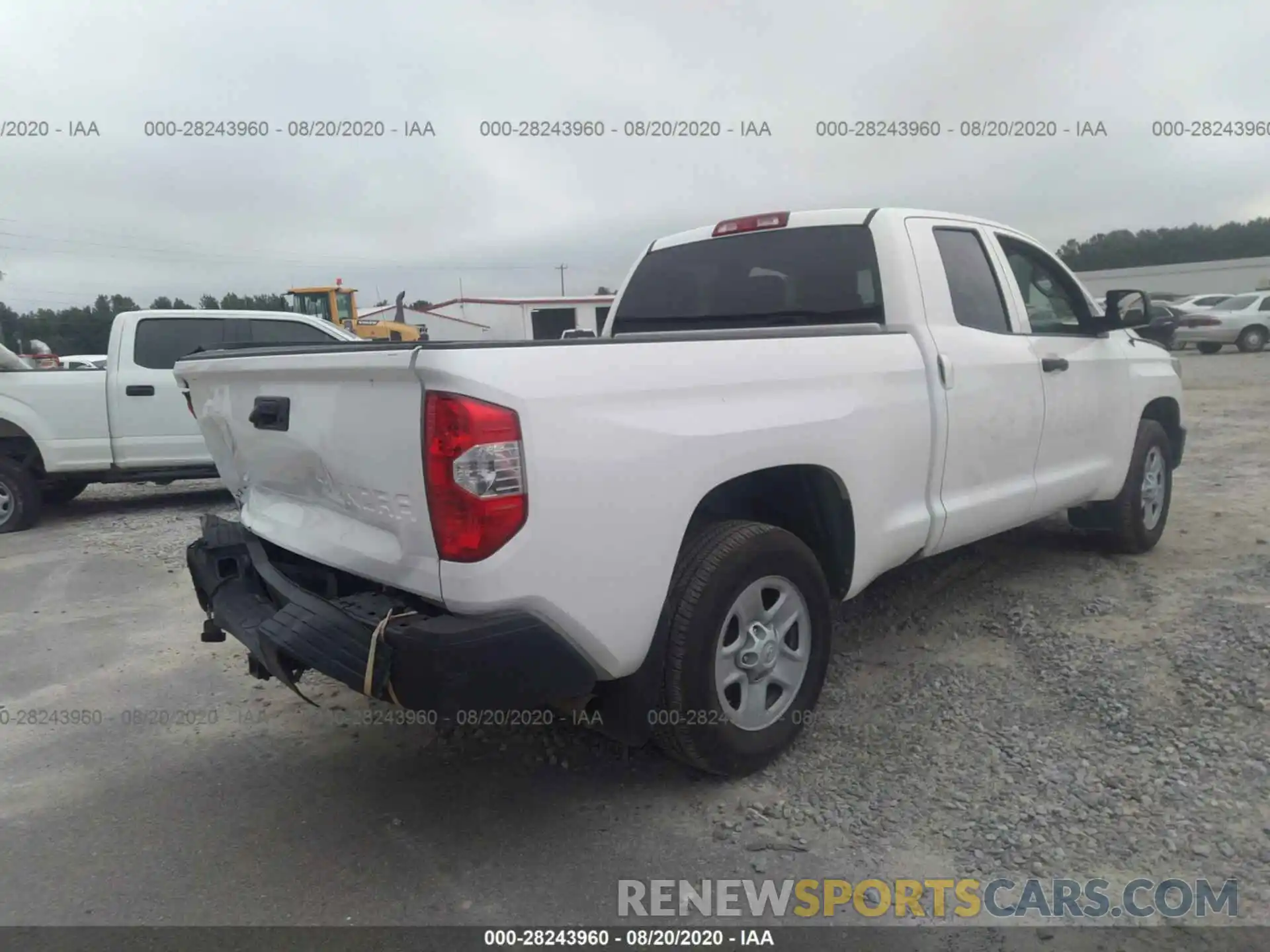 4 Photograph of a damaged car 5TFRM5F15KX141410 TOYOTA TUNDRA 2WD 2019