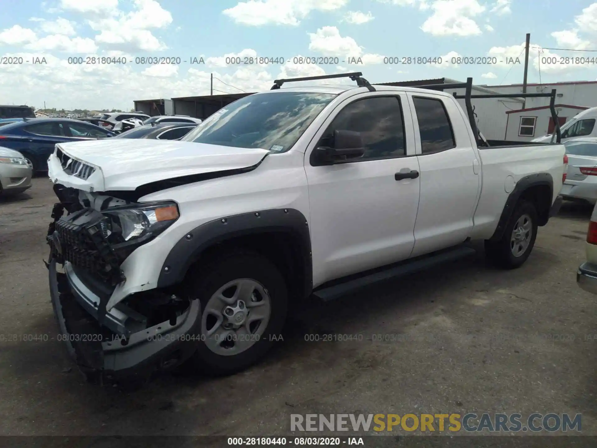 2 Photograph of a damaged car 5TFRM5F17KX141814 TOYOTA TUNDRA 2WD 2019