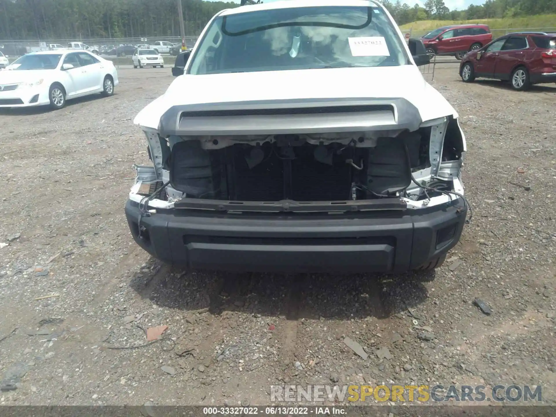 6 Photograph of a damaged car 5TFRM5F1XKX134890 TOYOTA TUNDRA 2WD 2019