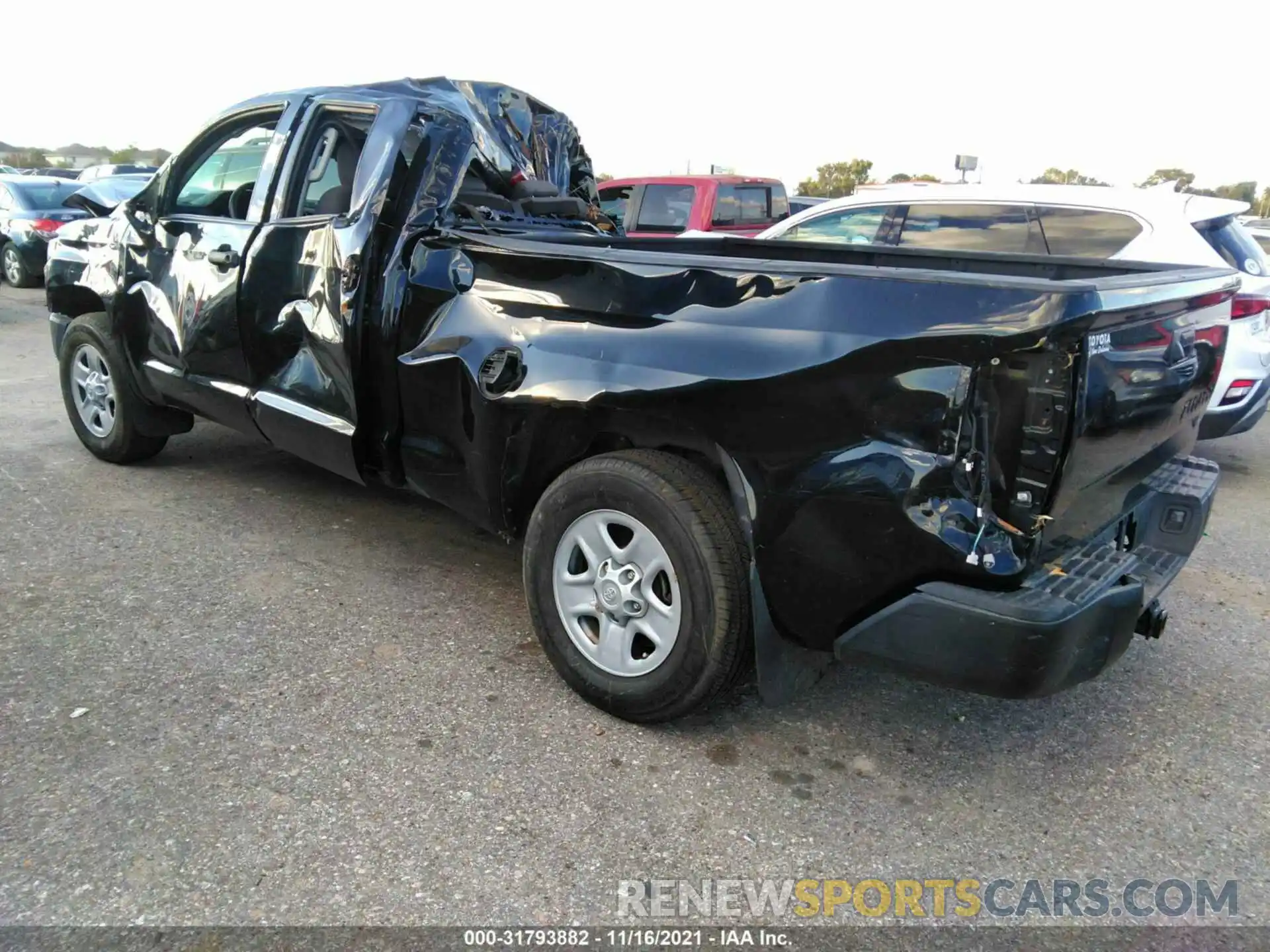 3 Photograph of a damaged car 5TFRM5F1XKX140642 TOYOTA TUNDRA 2WD 2019