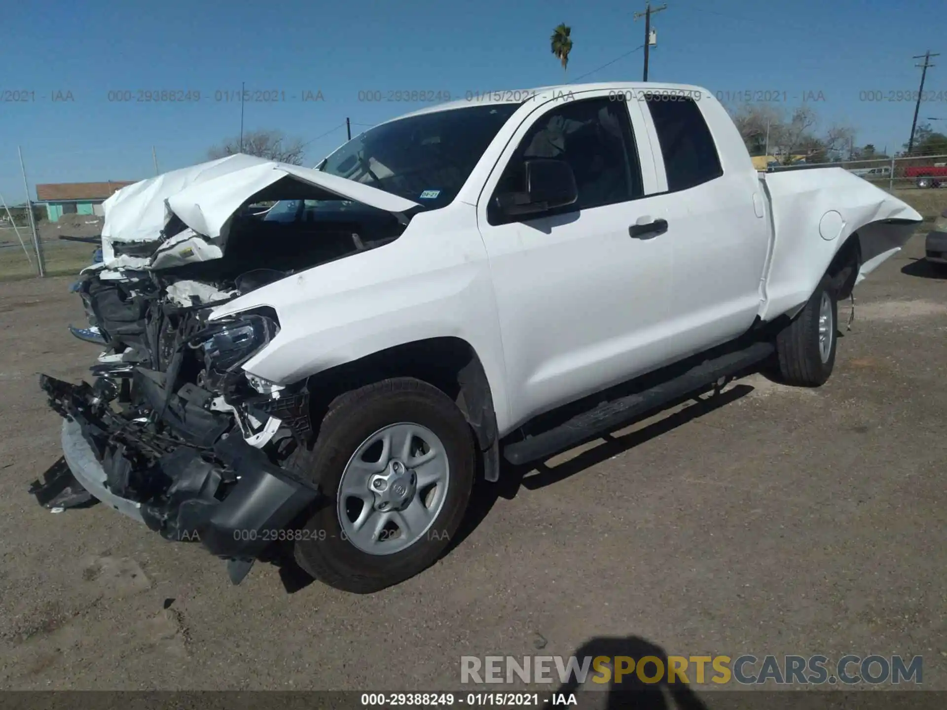 2 Photograph of a damaged car 5TFRM5F1XKX141855 TOYOTA TUNDRA 2WD 2019