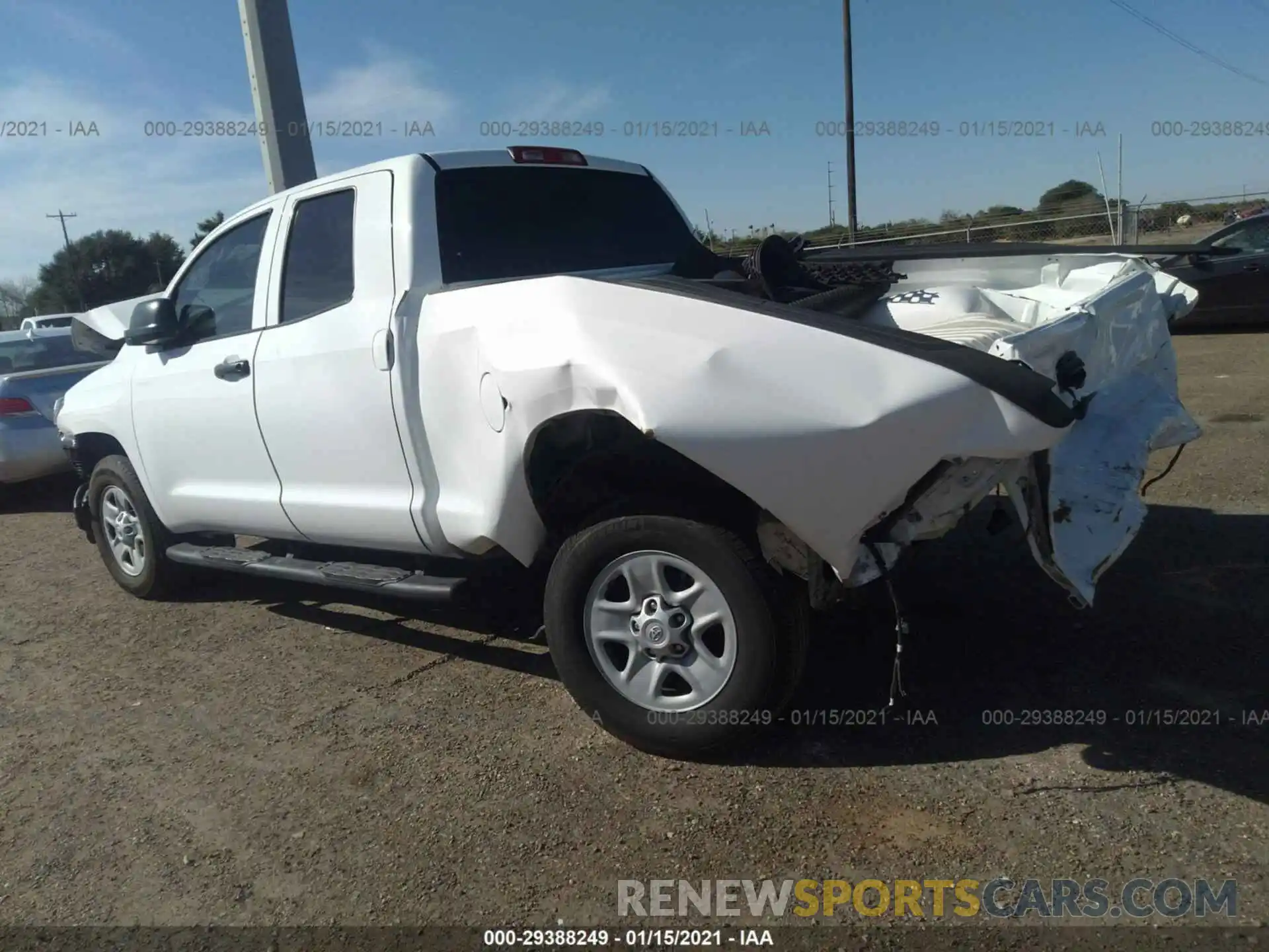 3 Photograph of a damaged car 5TFRM5F1XKX141855 TOYOTA TUNDRA 2WD 2019