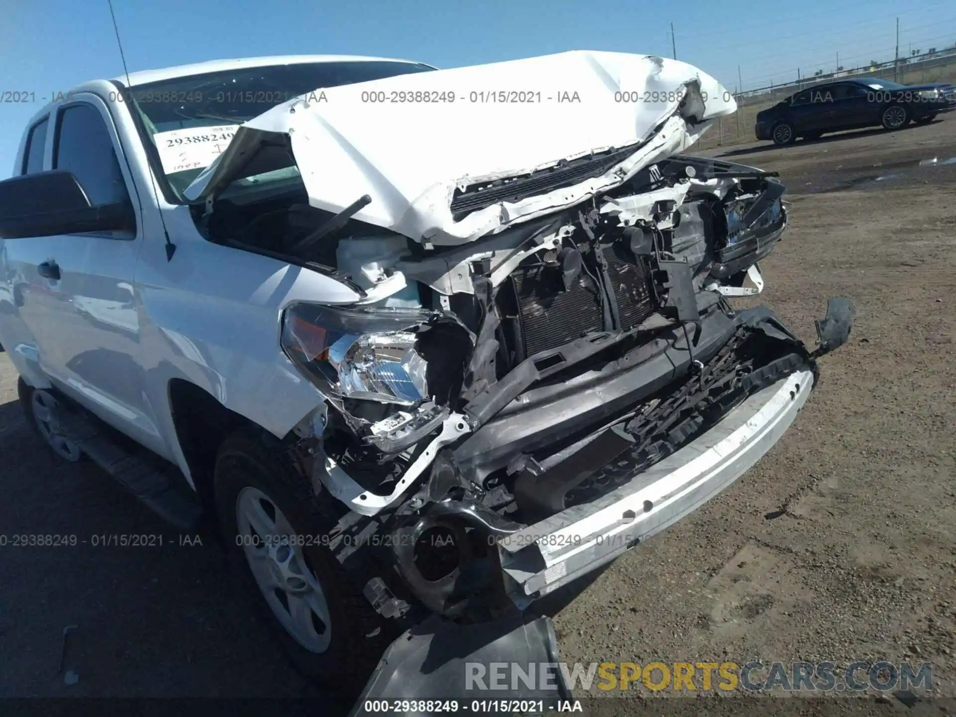 6 Photograph of a damaged car 5TFRM5F1XKX141855 TOYOTA TUNDRA 2WD 2019