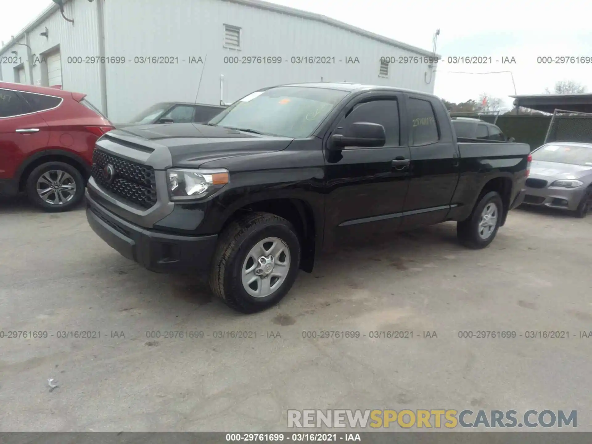 2 Photograph of a damaged car 5TFRM5F1XKX143752 TOYOTA TUNDRA 2WD 2019