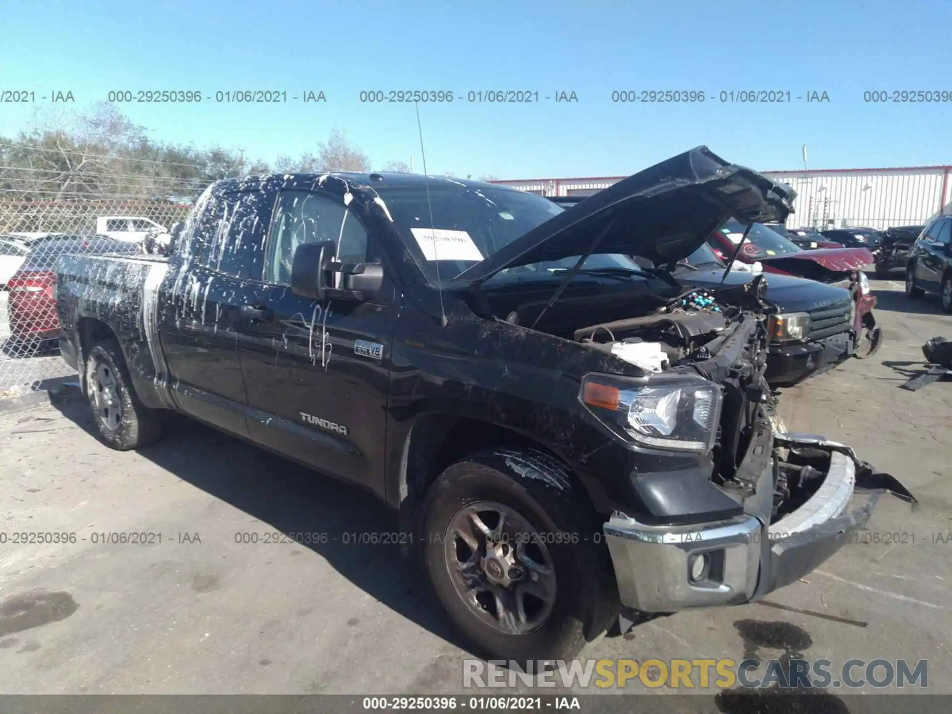 1 Photograph of a damaged car 5TFRY5F11KX246840 TOYOTA TUNDRA 2WD 2019