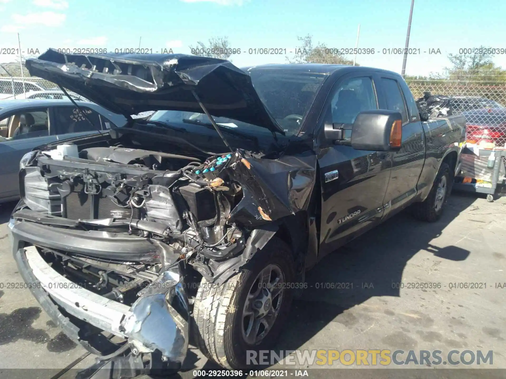 2 Photograph of a damaged car 5TFRY5F11KX246840 TOYOTA TUNDRA 2WD 2019