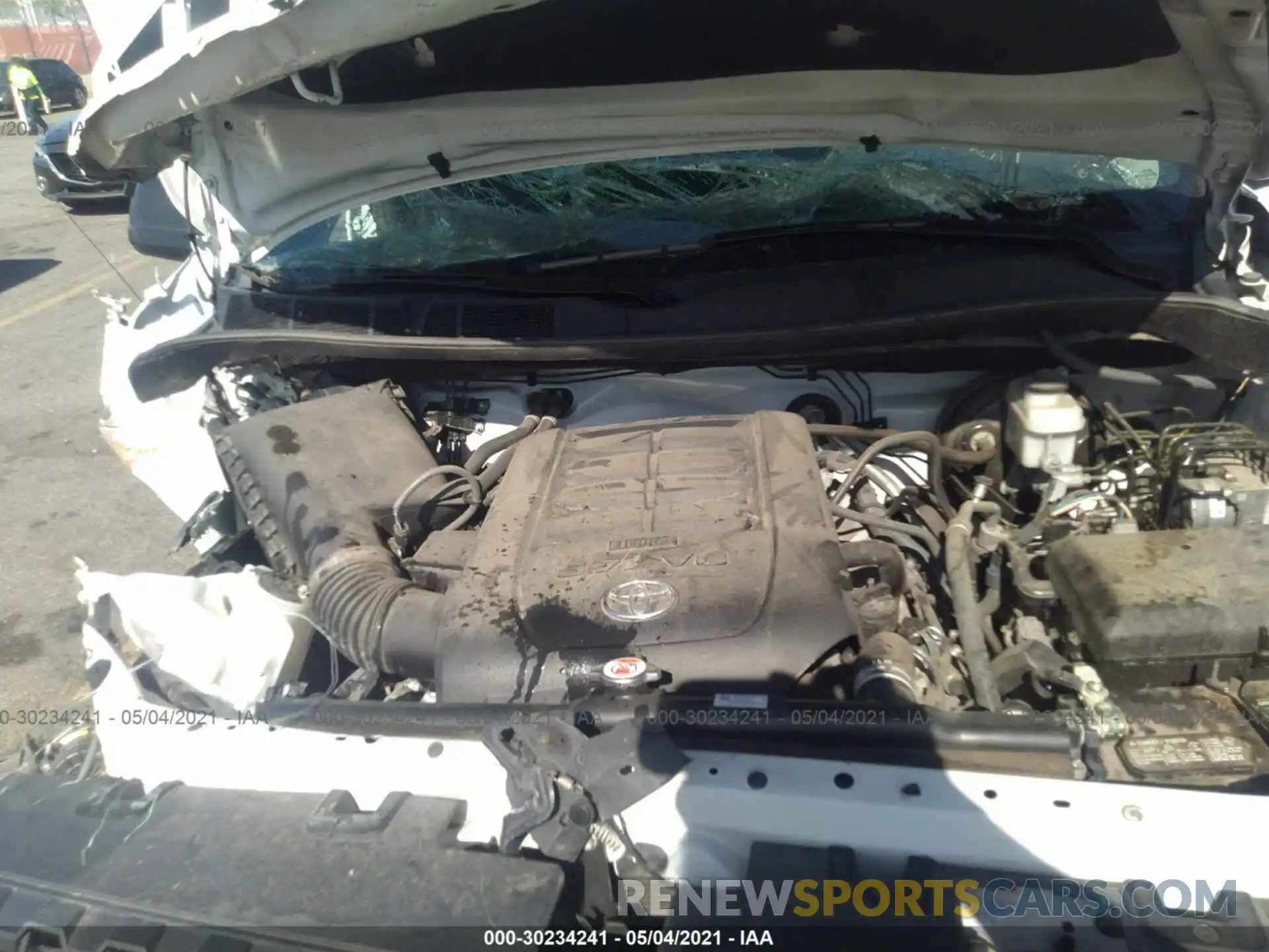 10 Photograph of a damaged car 5TFRY5F13KX248136 TOYOTA TUNDRA 2WD 2019