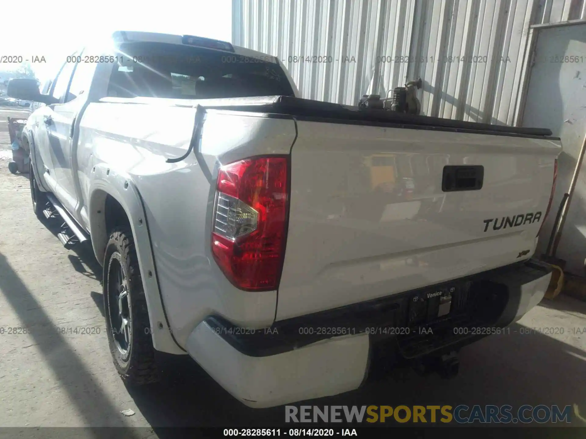 3 Photograph of a damaged car 5TFRY5F13KX248556 TOYOTA TUNDRA 2WD 2019